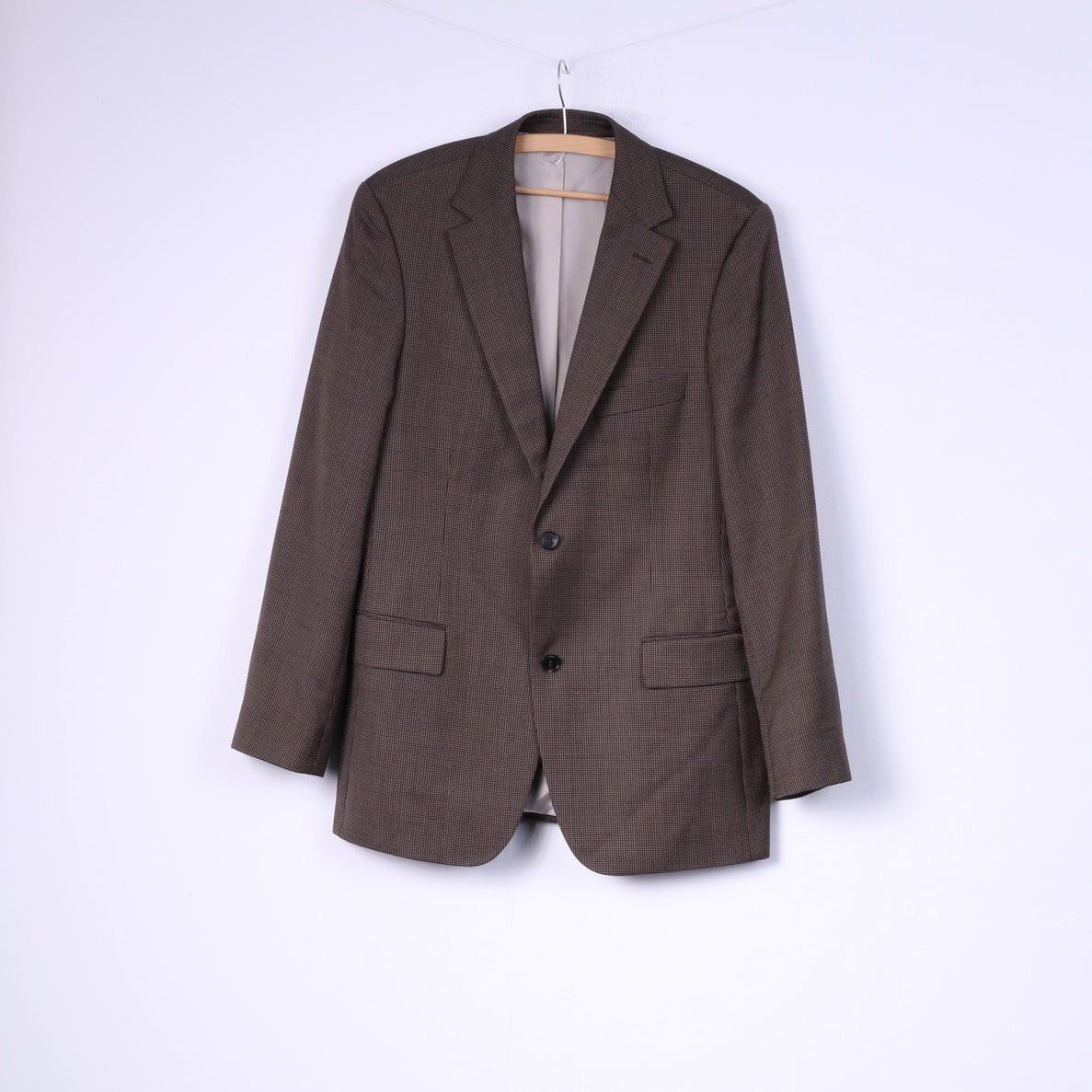 Hugo Boss Hugo Boss Men 50 40 Blazer Brown Vintage 5638 Size 40R - 2 Thumbnail