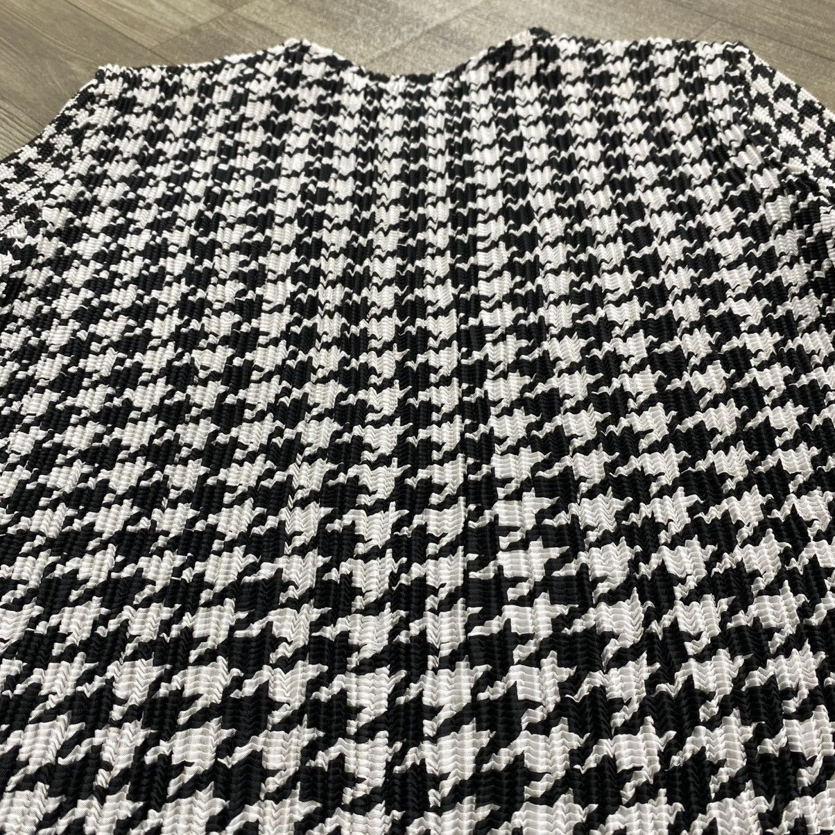 Issey Miyake Pleats Please Issey Miyake Specchio Houndstooth Cardigans Size XS / US 0-2 / IT 36-38 - 10 Thumbnail