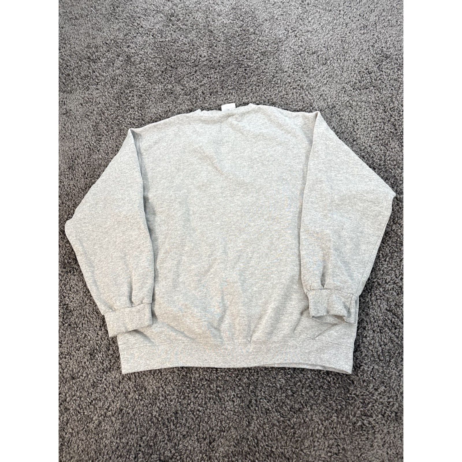 Nike VINTAGE Nike Sweatshirt Men L Gray Crewneck Fleece White Tag 90s Y2K Nike Sportswear Sweatshirt Mens 90s Size US L / EU 52-54 / 3 - 6 Thumbnail
