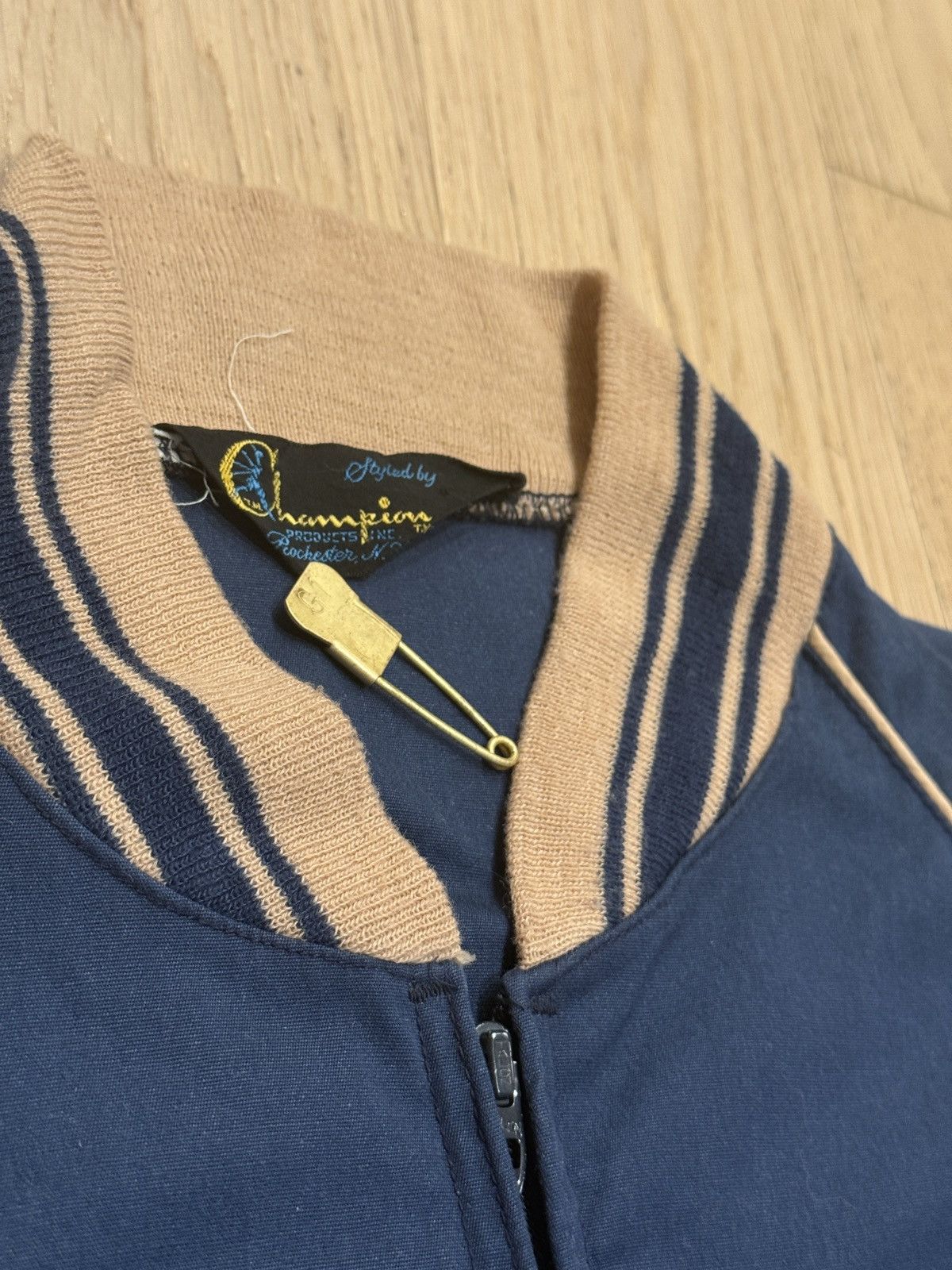 Champion 1950/60s Champion Track Warm Up Jacket (Running Man) Size US M / EU 48-50 / 2 - 5 Thumbnail