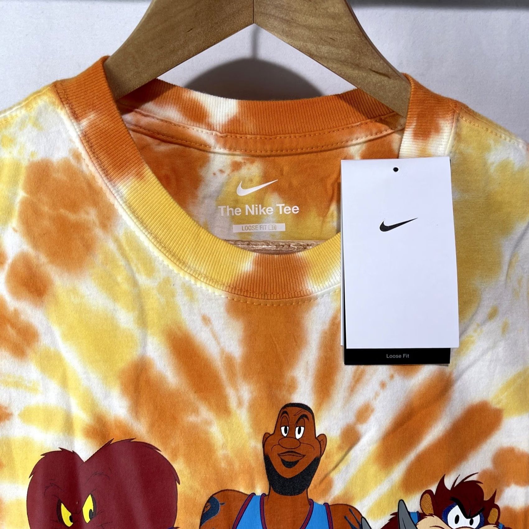 Nike Nike Space Jam Shirt Mens Small LeBron James Tune Squad Tie Dye DH3823-101 Loose Size US S / EU 44-46 / 1 - 5 Thumbnail