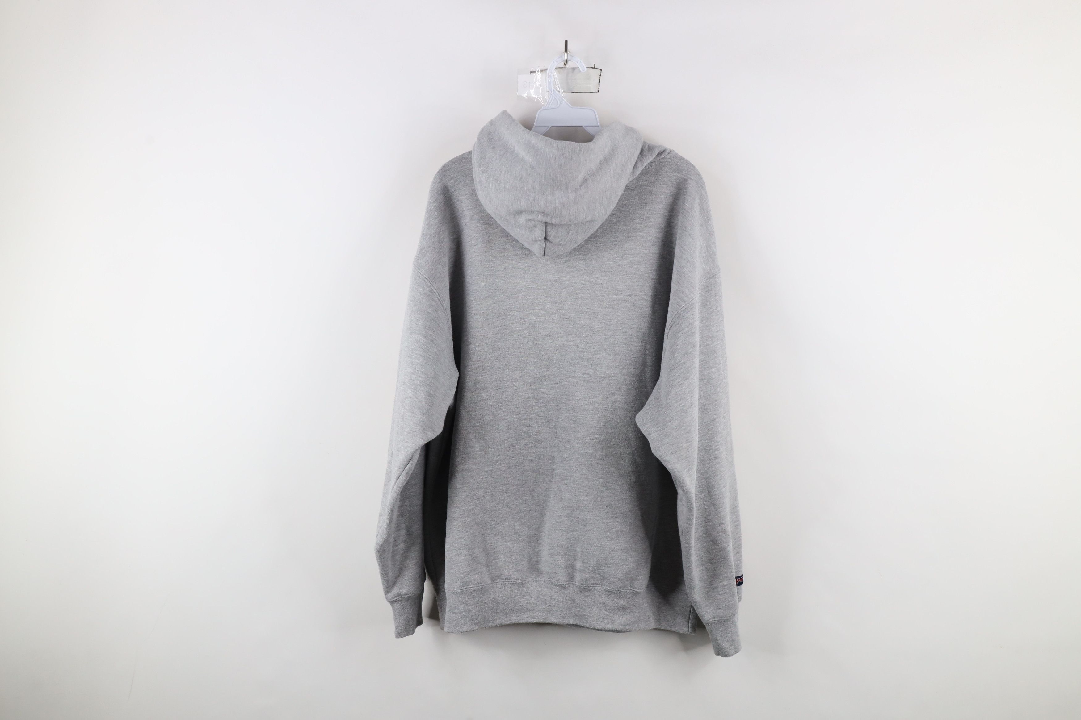 Vintage Vintage 90s Green State University Hoodie Sweatshirt Gray Size US L / EU 52-54 / 3 - 12 Thumbnail