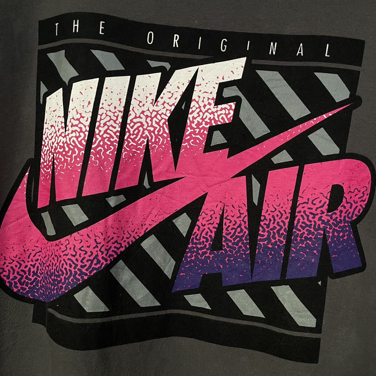 Nike Y2K Nike Air Big Logo T Shirt Size US XL / EU 56 / 4 - 2 Thumbnail