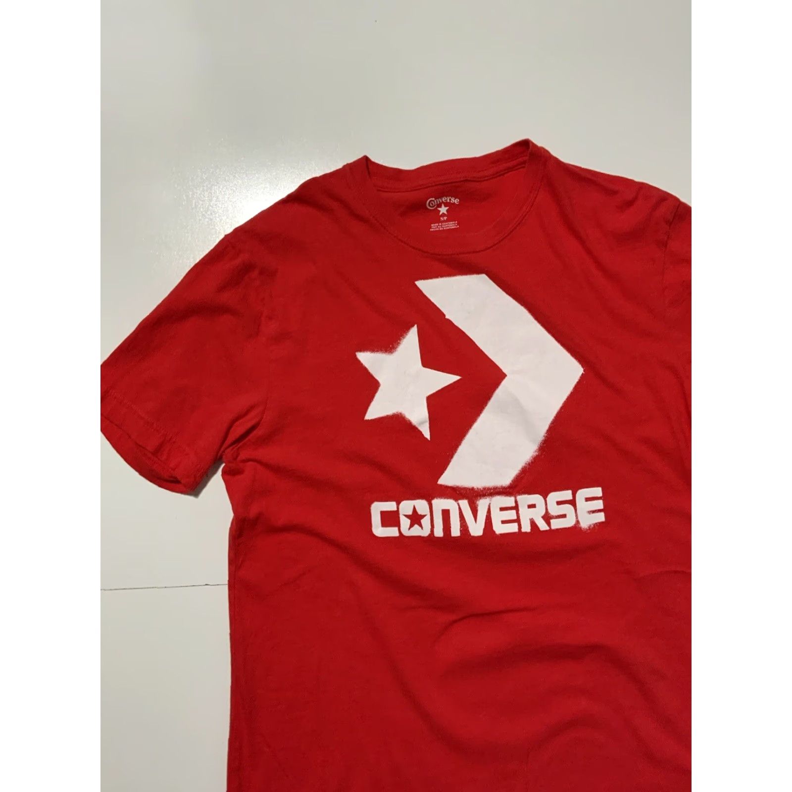 Converse Converse X Burger Records Punk Garage Rock Music Merch Graphic S/S T-Shirt Sz. S Men Red Music Shirt S Mens Size US S / EU 44-46 / 1 - 3 Thumbnail