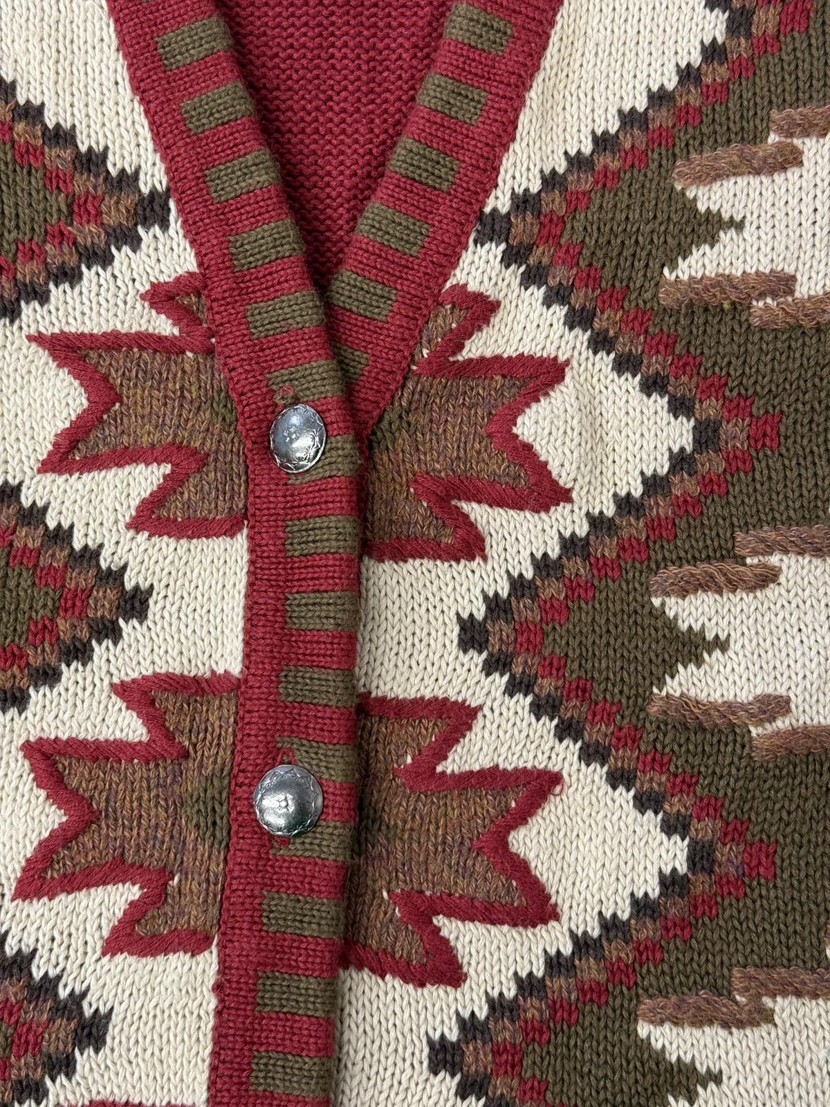 Designer Heavy Southwest Vest - Sweater Vest Cambridge Dry Goods Size US L / EU 52-54 / 3 - 4 Thumbnail