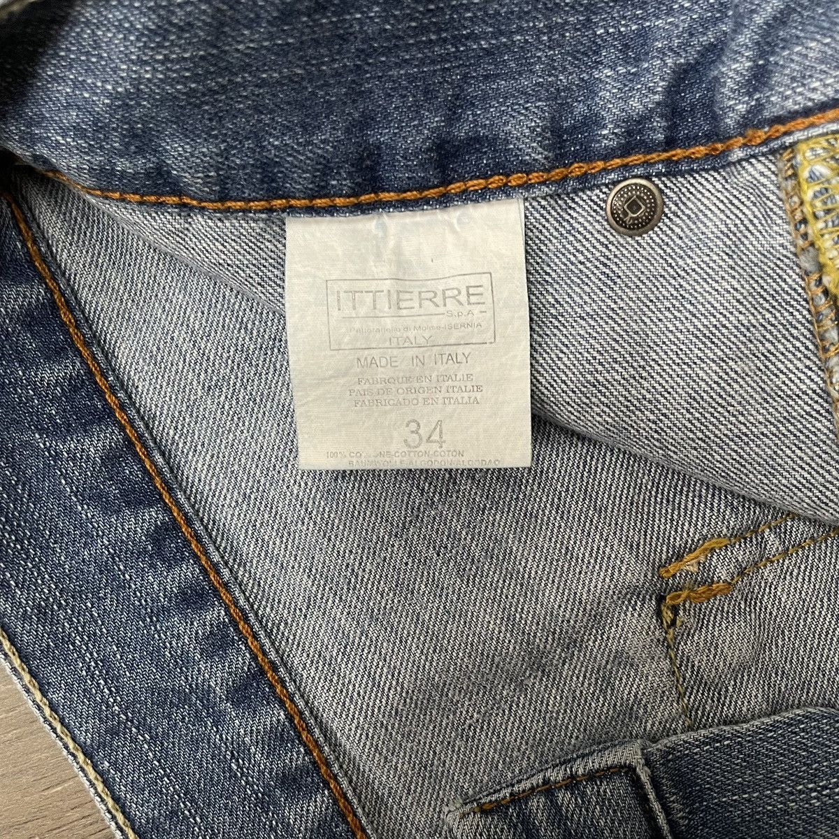 Dsquared2 Dsquared2 Early 2000s Vintage Jeans Size US 34 / EU 50 - 9 Thumbnail