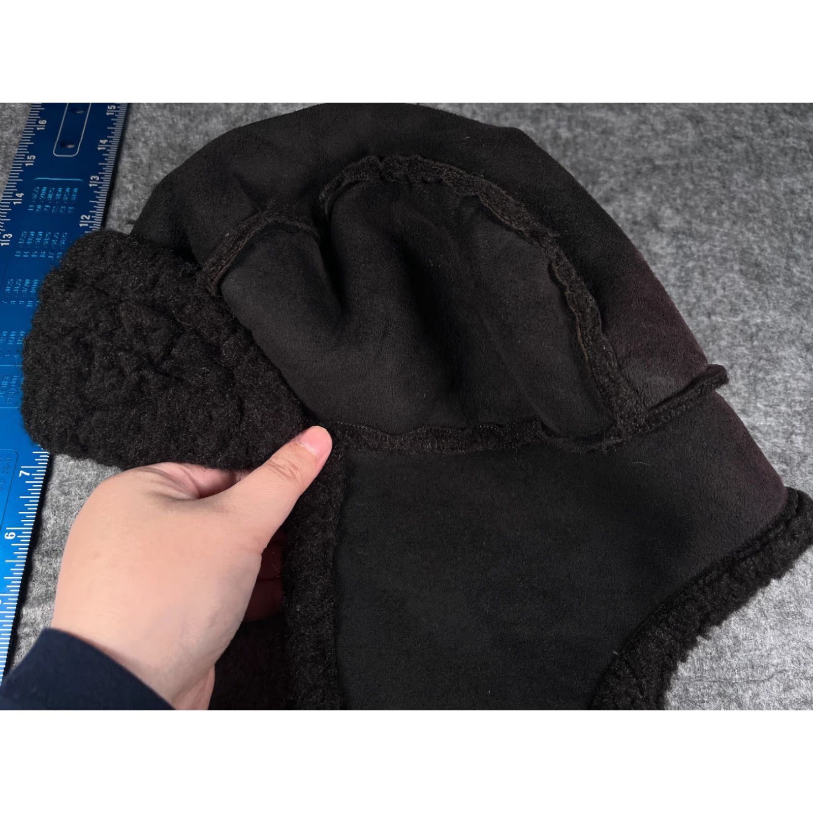 Forever 21 Forever 21 Trapper Beanie Womens One Size Black Knit Acrylic Polyester Lined Hat Womens One Size Black Knit Trapper Beanie Forever 21 Size ONE SIZE - 3 Thumbnail