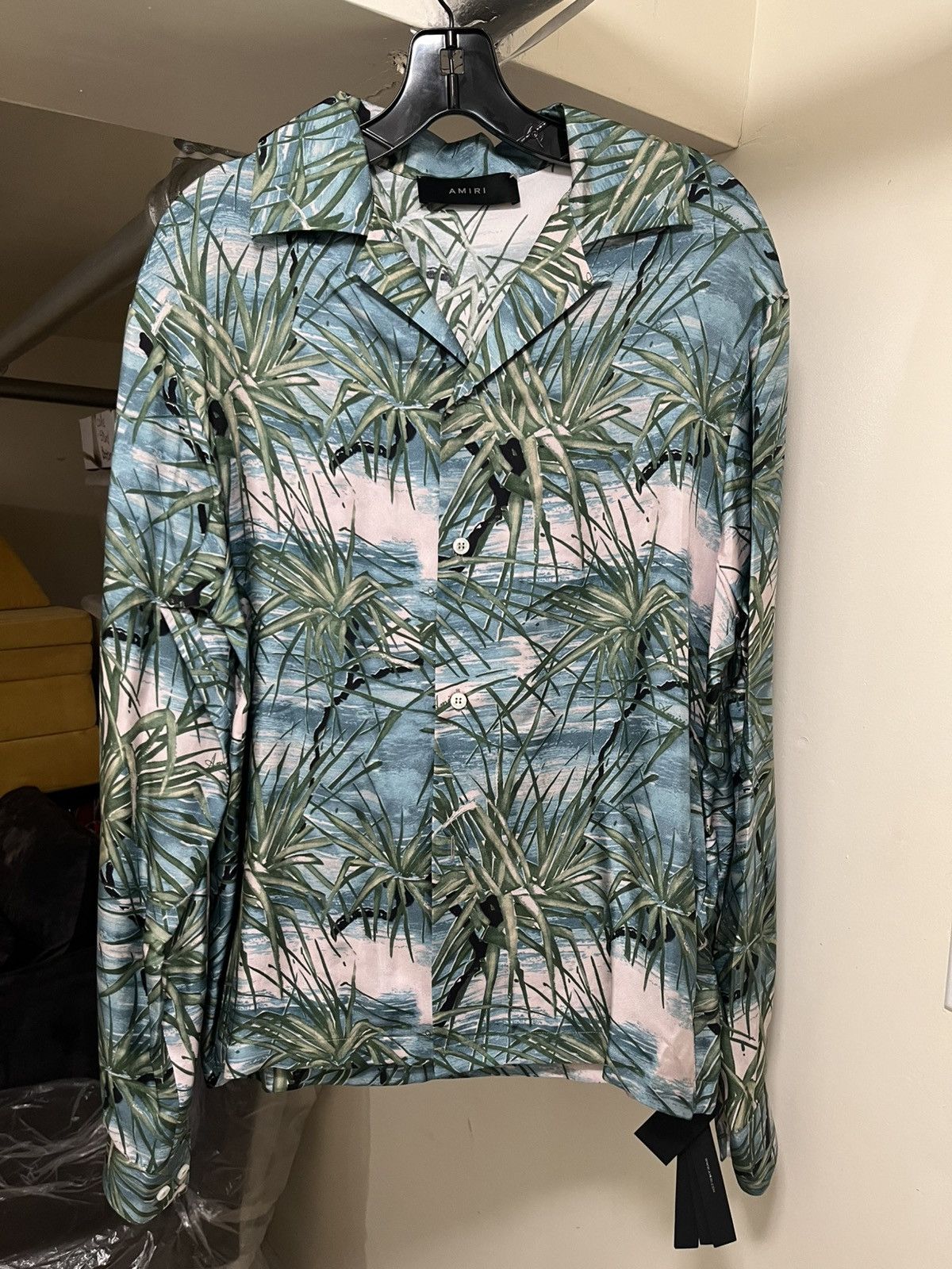 Amiri Amiri Aloha Floral Silk Bowling Shirt Sz Small Size US S / EU 44-46 / 1 - 1 Thumbnail