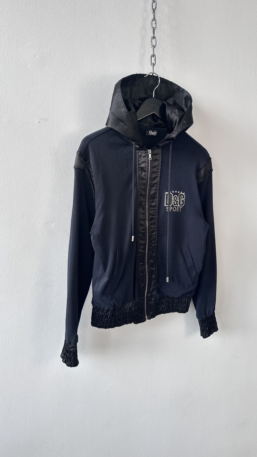 Dolce & Gabbana D&G Dolce & Gabbana Sport Hoodie Zip Up Jacket Archive Y2K Size US S / EU 44-46 / 1 - 2 Thumbnail