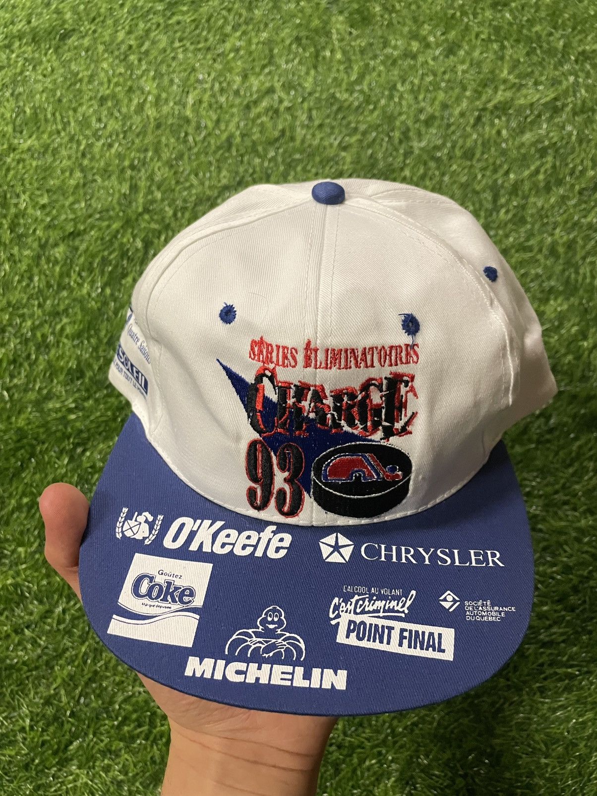 NHL × Vintage Vintage NHL Quebec Nordiques SnapBack Hat Size ONE SIZE - 2 Thumbnail