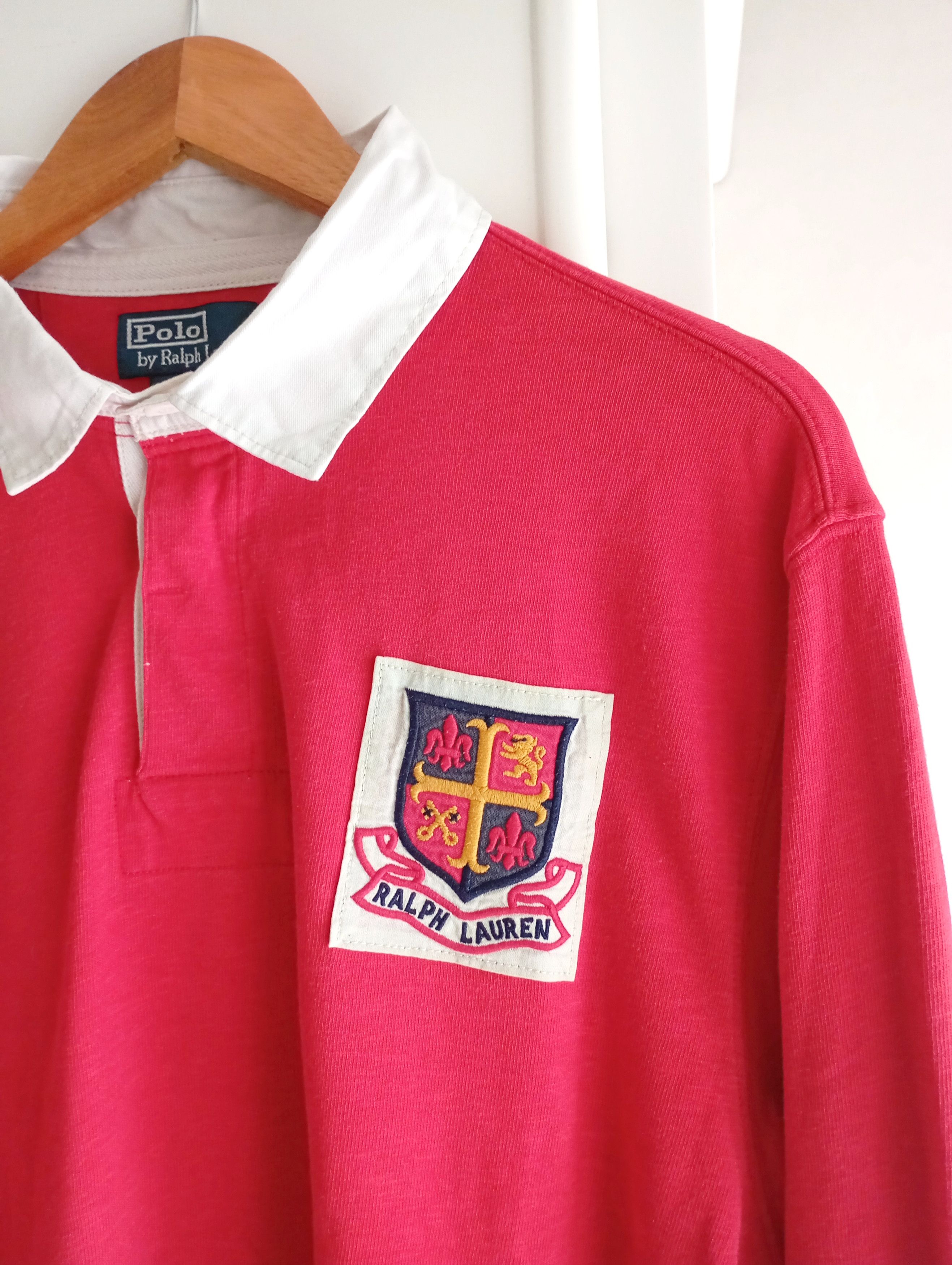 Polo Ralph Lauren Polo Ralph Lauren #3 Polo Rugby Shirt L Size US L / EU 52-54 / 3 - 5 Thumbnail