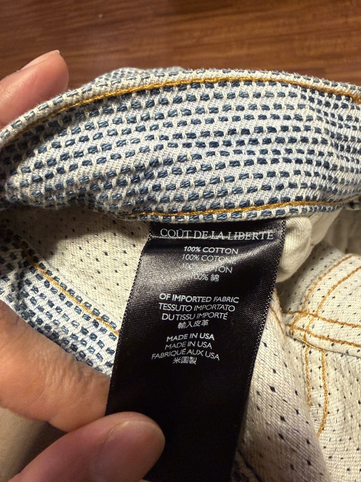 Cout de la Liberte Jeans Size US 32 / EU 48 - 4 Thumbnail