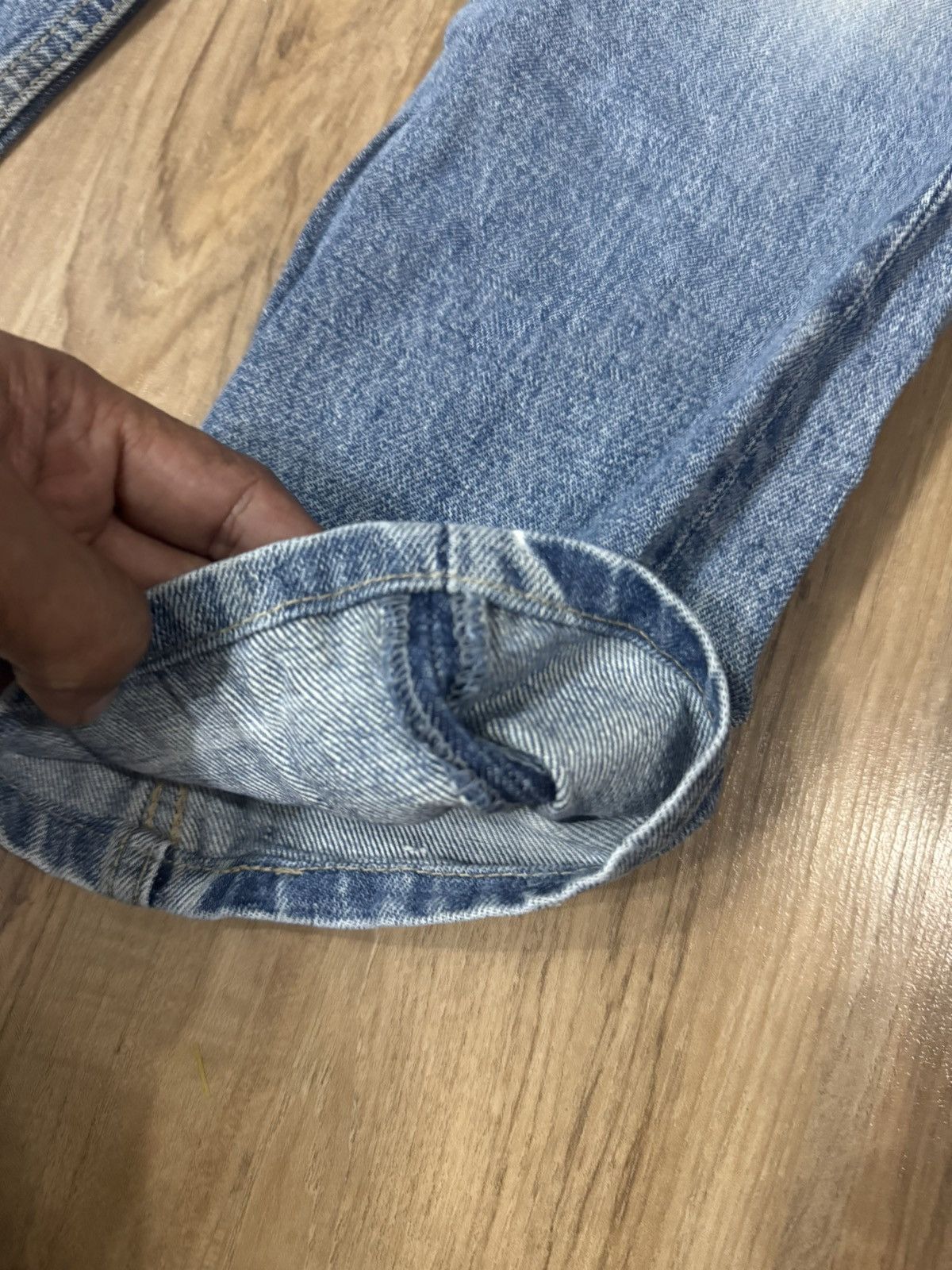 Japanese Brand DOMINGO PATCHWORKS STYLE JEANS Size US 28 / EU 44 - 2 Thumbnail