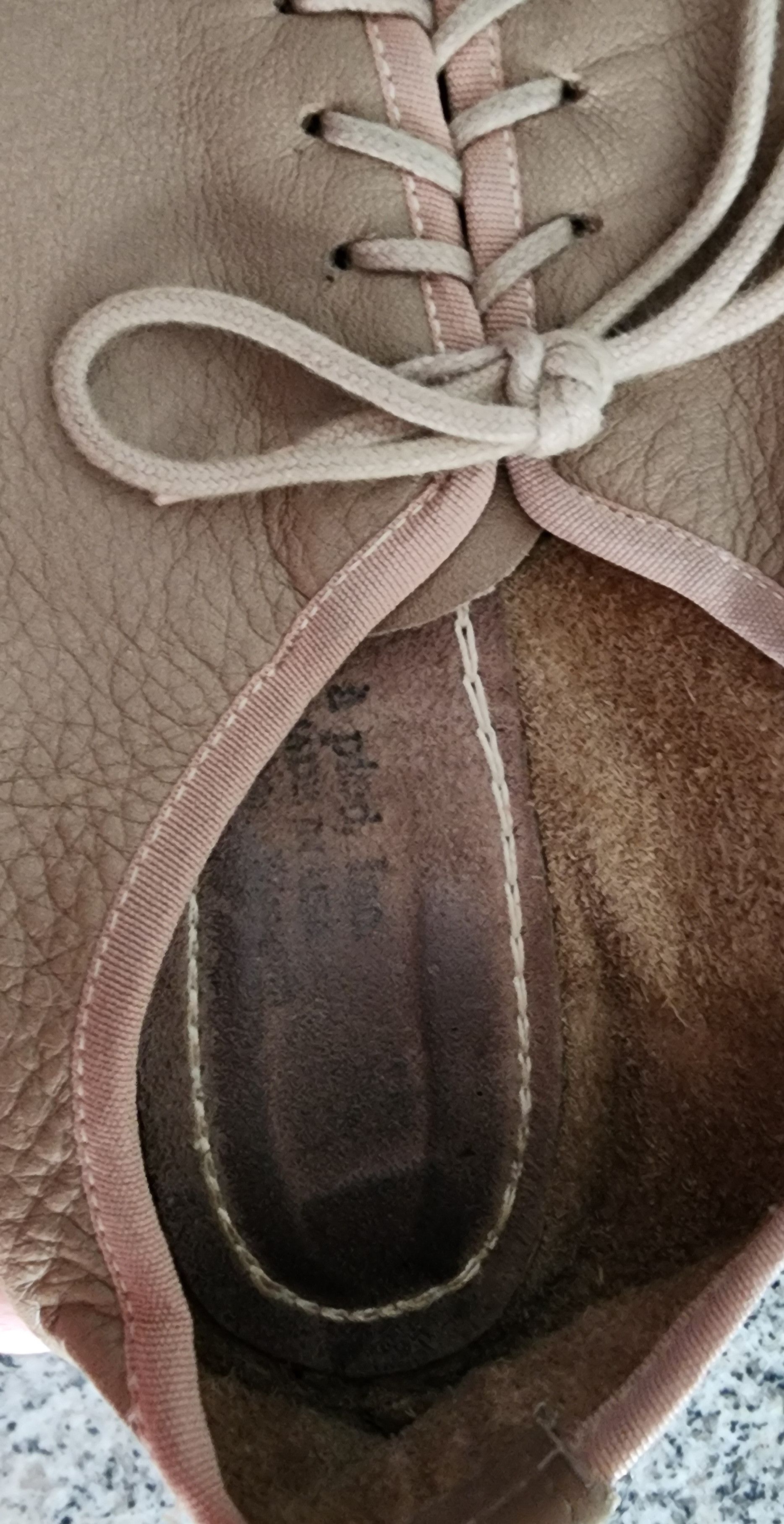 Other A Pied Inc Beige Jazz Dance Shoes Size 7.5 Size US 7.5 / IT 37.5 - 4 Thumbnail