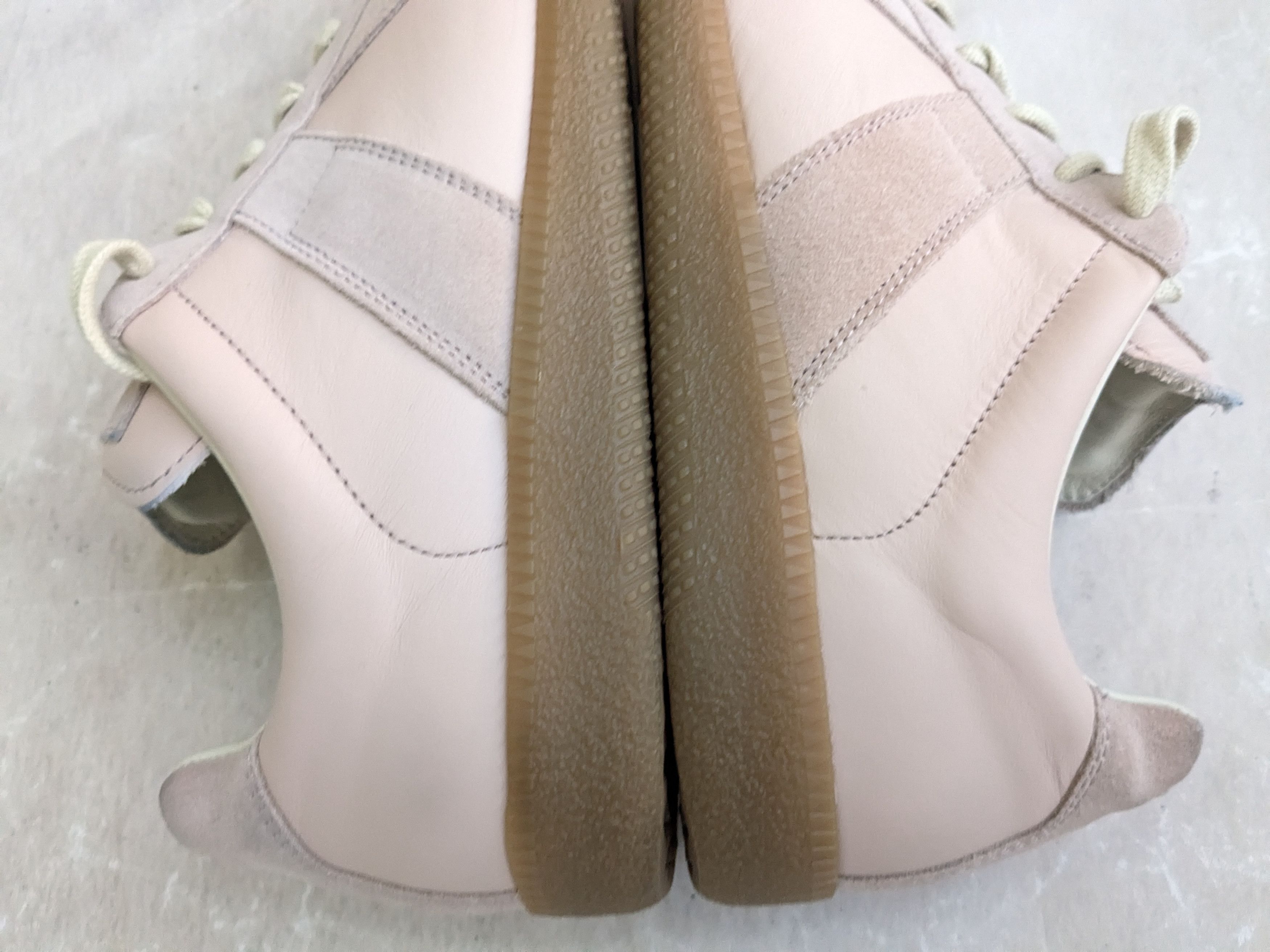 Maison Margiela Maison Margiela GAT Replica Pink 7 40 Low Tops Gum Size US 7 / EU 40 - 10 Thumbnail