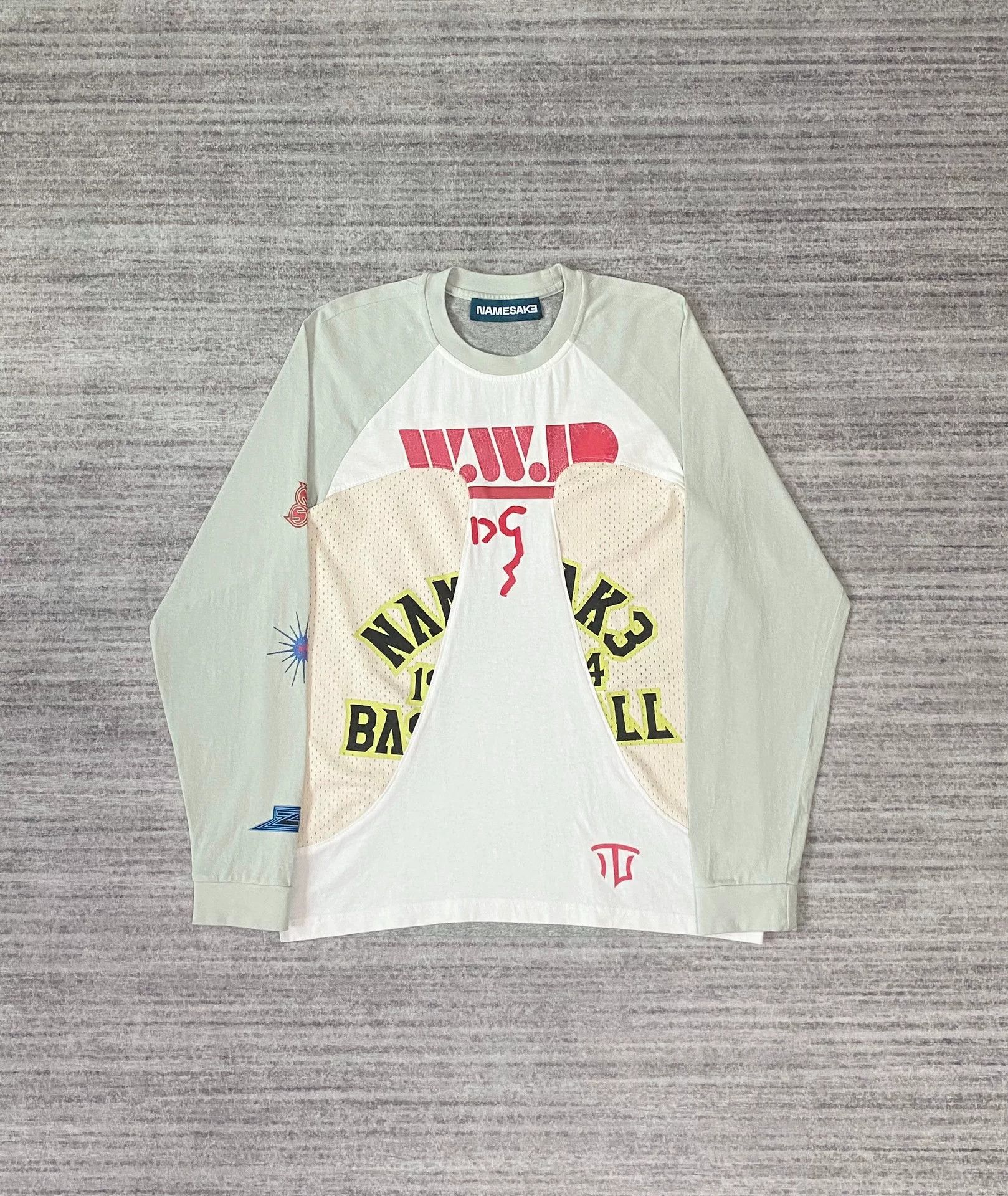 NAMESAKE namesake color block basketball long sleeve tee Size US XS / EU 42 / 0 - 1 Thumbnail