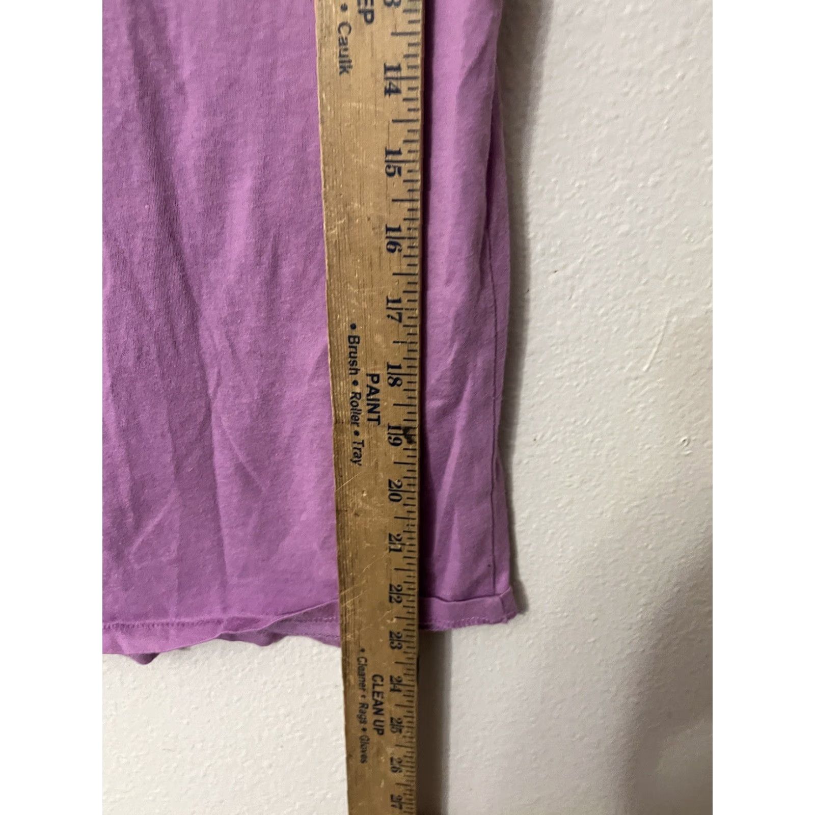 Vintage J Crew Tank Shirt Women Purple 2XS XXS Cotton Blend Textured Sleeveless Round Neck Vintage/Basic? Size XXS / US 00 / IT 34 - 4 Thumbnail