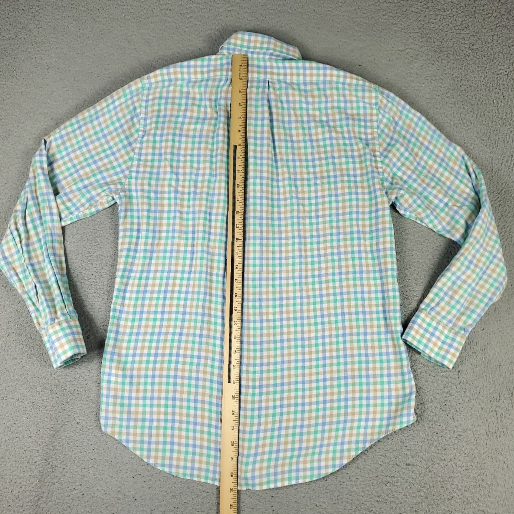 Vineyard Vines VINTAGE Vineyard Vines Men's Shirt Medium Blue Plaid Button Up Long Sleeve Casual Officewear Size US M / EU 48-50 / 2 - 3 Thumbnail