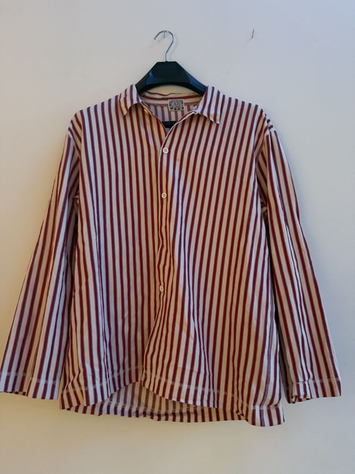 Other Tender Red White Striped Shirt Size US L / EU 52-54 / 3 - 1 Thumbnail