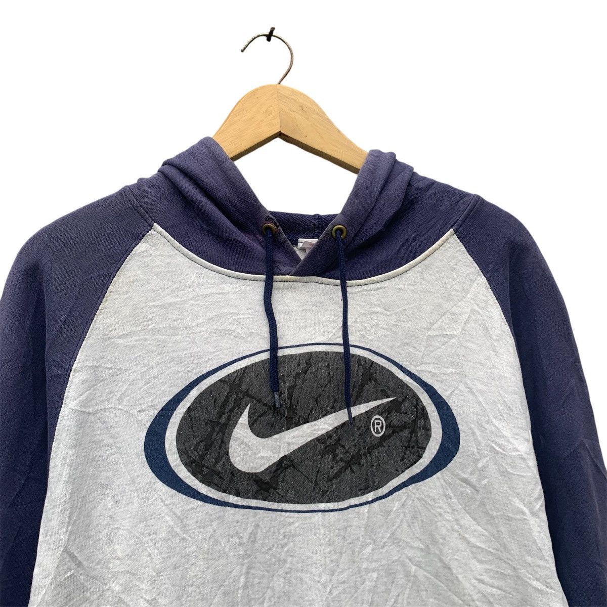 Nike × Vintage Nike vintage hoodie Size US L / EU 52-54 / 3 - 2 Thumbnail