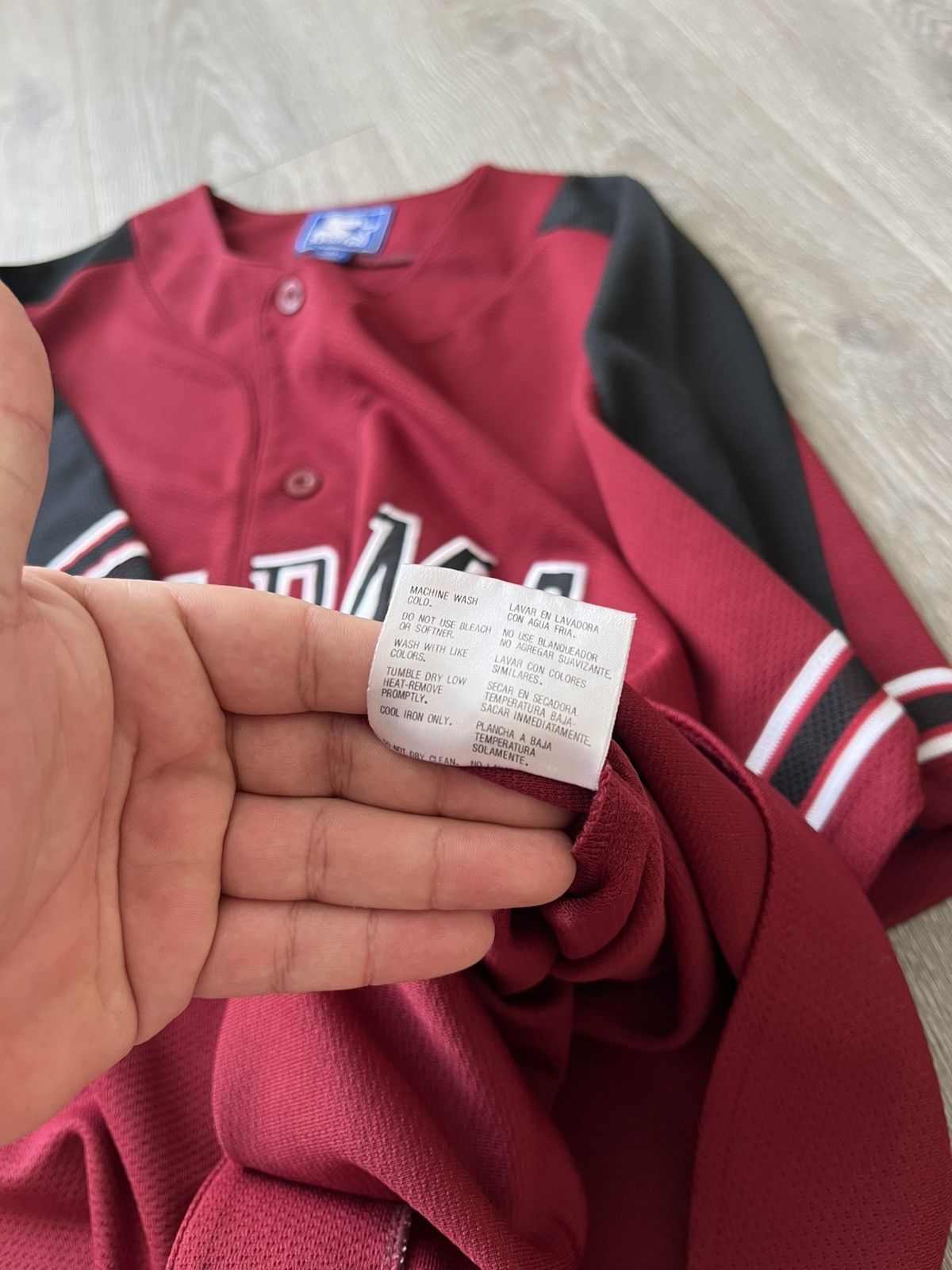 Starter Vintage Starter Alabama Crimson Tide Baseball Jersey Size US L / EU 52-54 / 3 - 12 Thumbnail