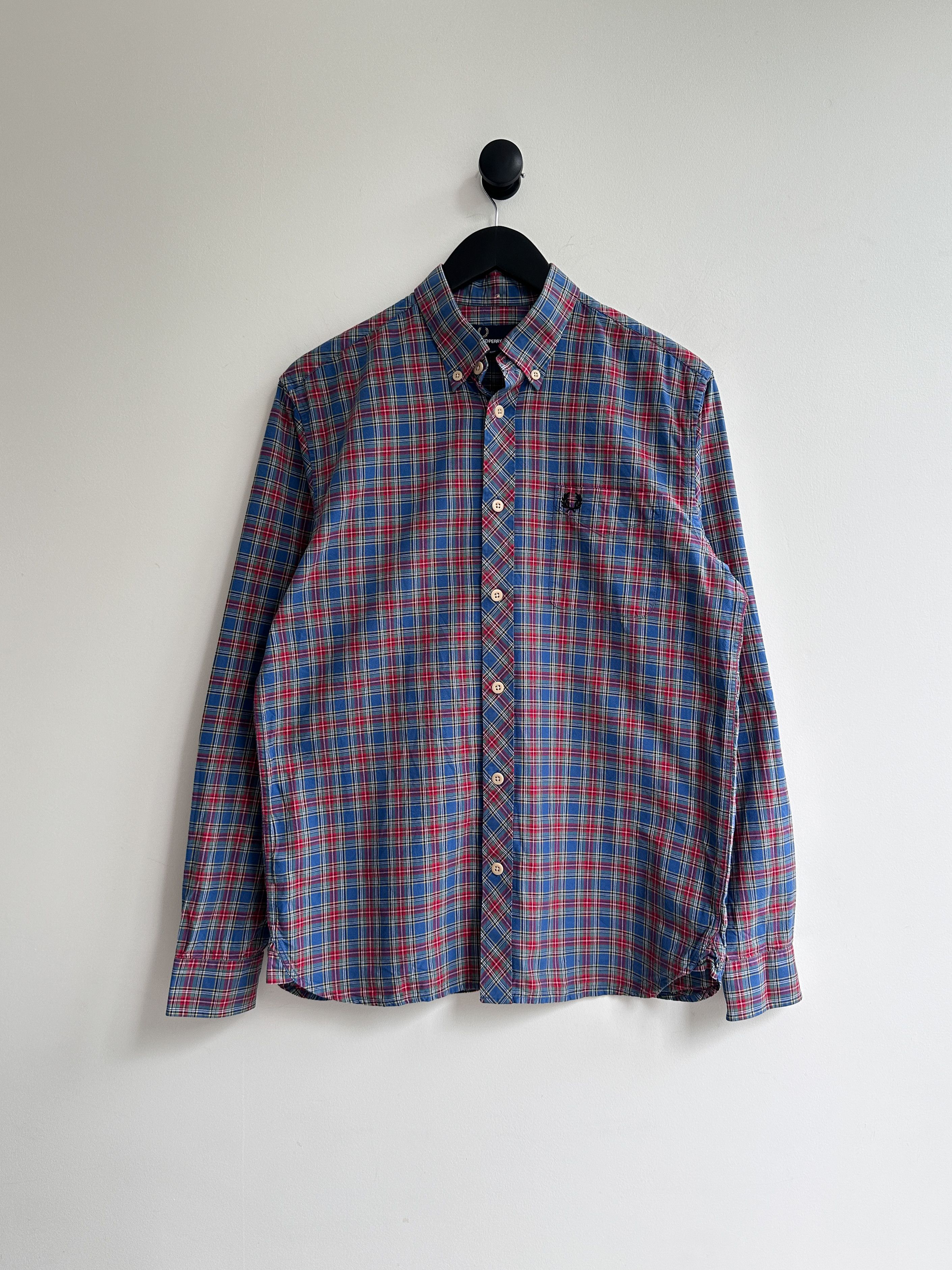 Fred Perry Fred Perry Check Shirt Button Up Size US M / EU 48-50 / 2 - 1 Thumbnail