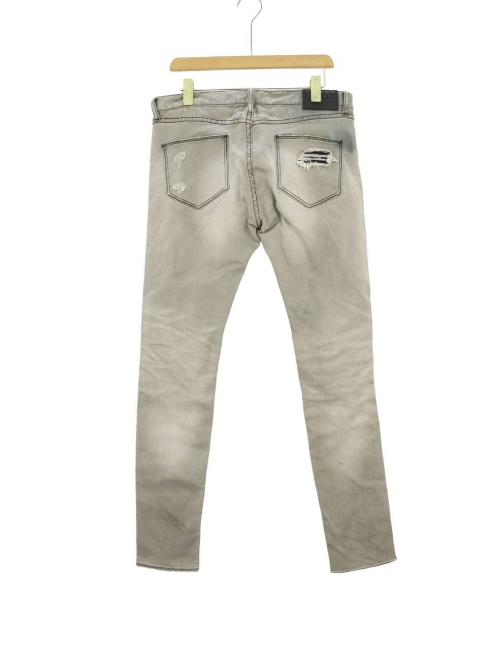 GOSTAR DE FUGA FUGA Skinny Distressed Patched Stretchable Pant Size US 33 - 2 Thumbnail