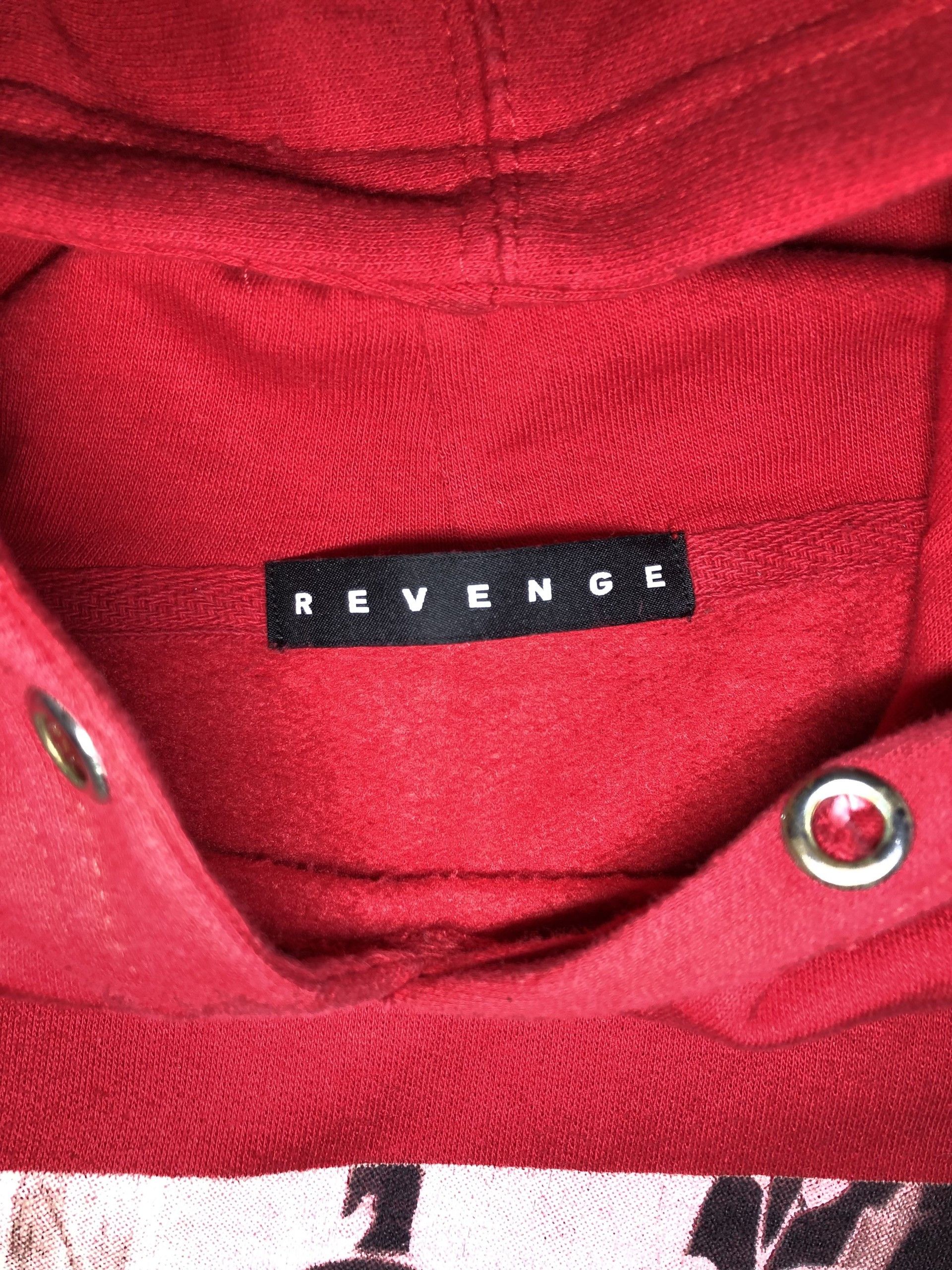 Revenge Revenge Red Isaac Hoodie OG Size US L / EU 52-54 / 3 - 6 Thumbnail