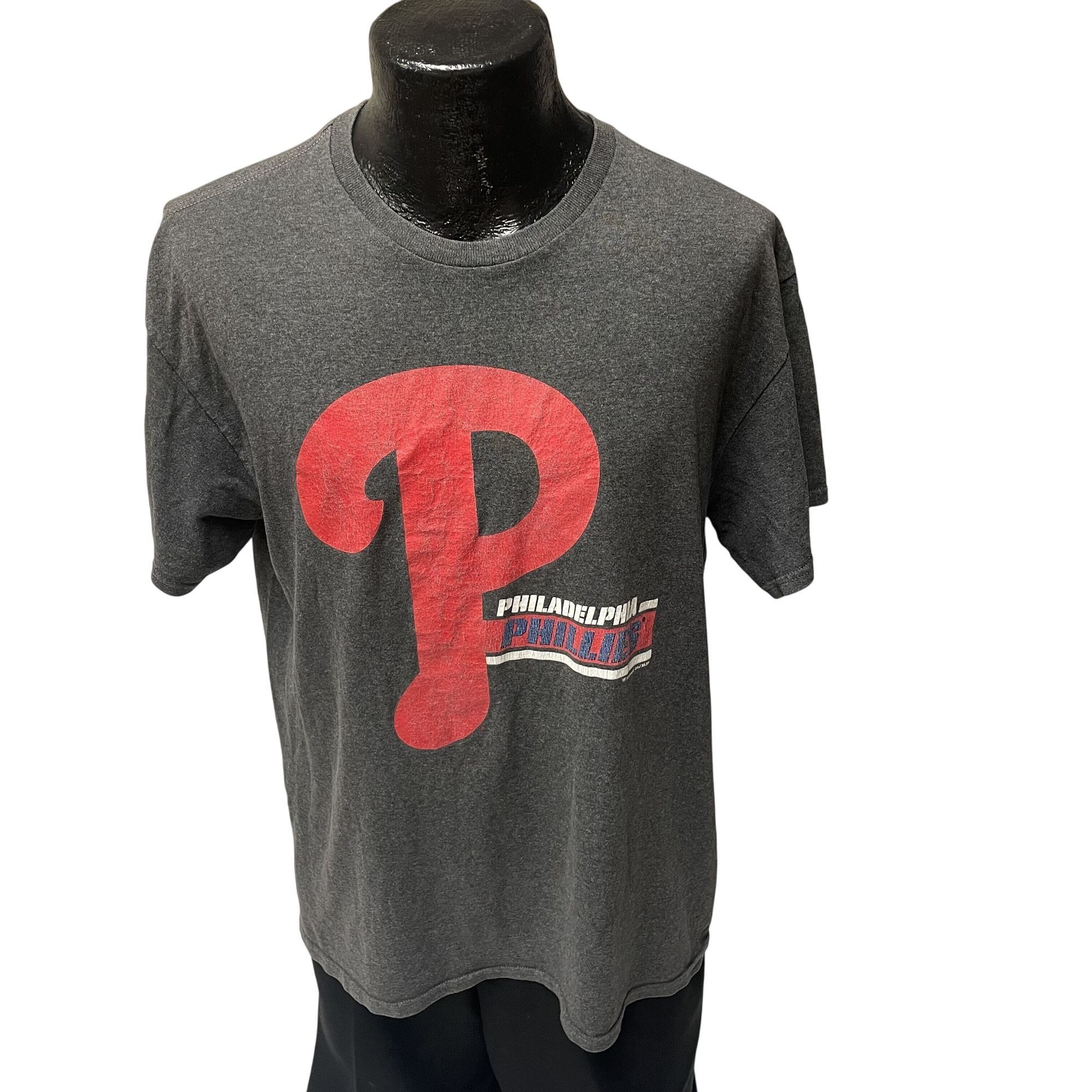 Other Vtg MLB Genuine Merchandise Philadelphia PHILLIES T shirt Size US L / EU 52-54 / 3 - 1 Thumbnail