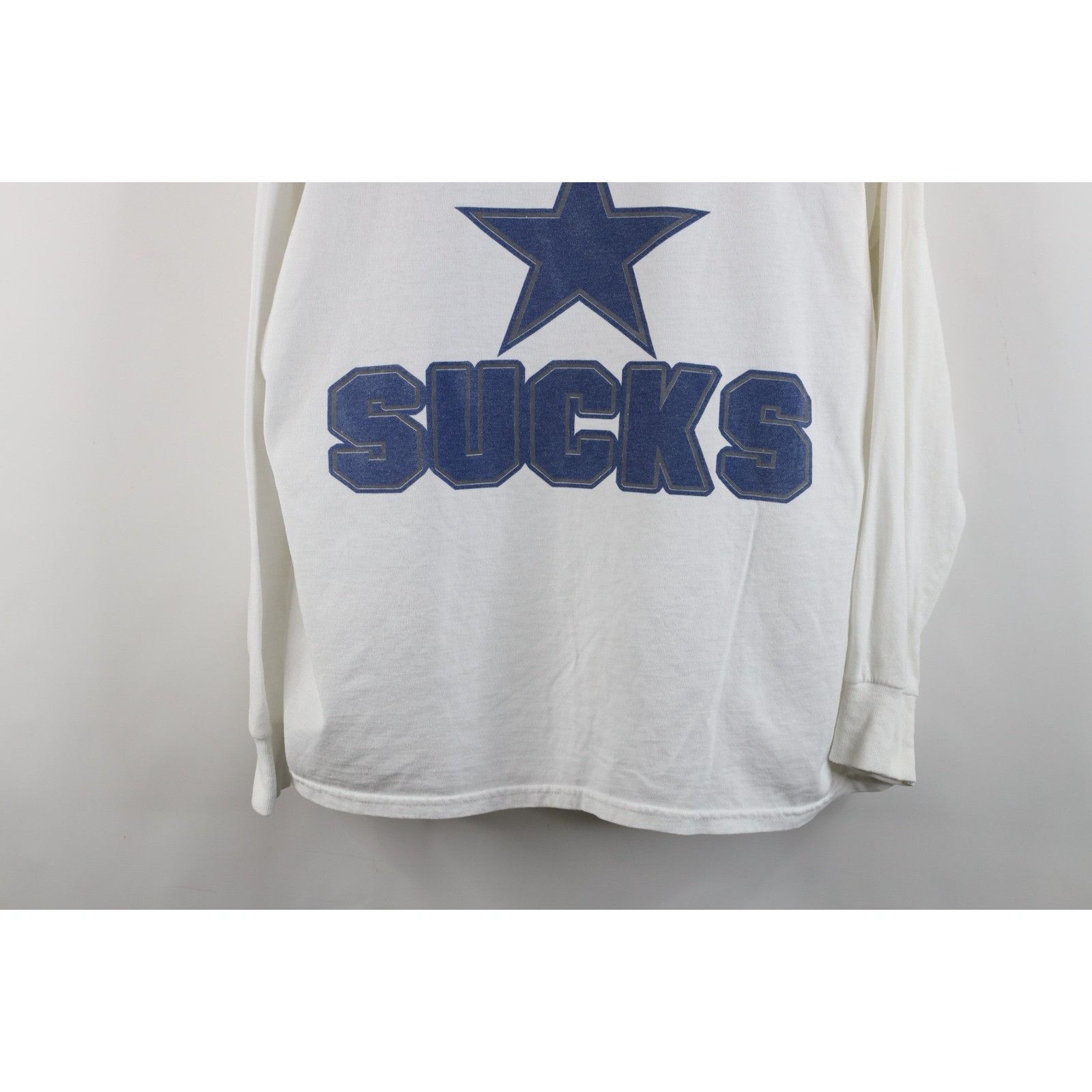 Vintage Vintage Y2K Buffalo Bills Dallas Cowboys Suck T-Shirt Size US XL / EU 56 / 4 - 3 Thumbnail