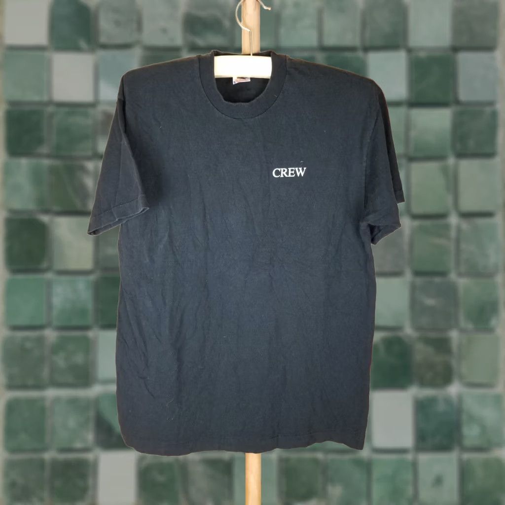 Fruit Of The Loom VINTAGE UNDER HEAT A FUIRIOUS FILM CREW BLACK COTTON SINGLE STITCH T-SHIRT L Size US L / EU 52-54 / 3 - 1 Thumbnail