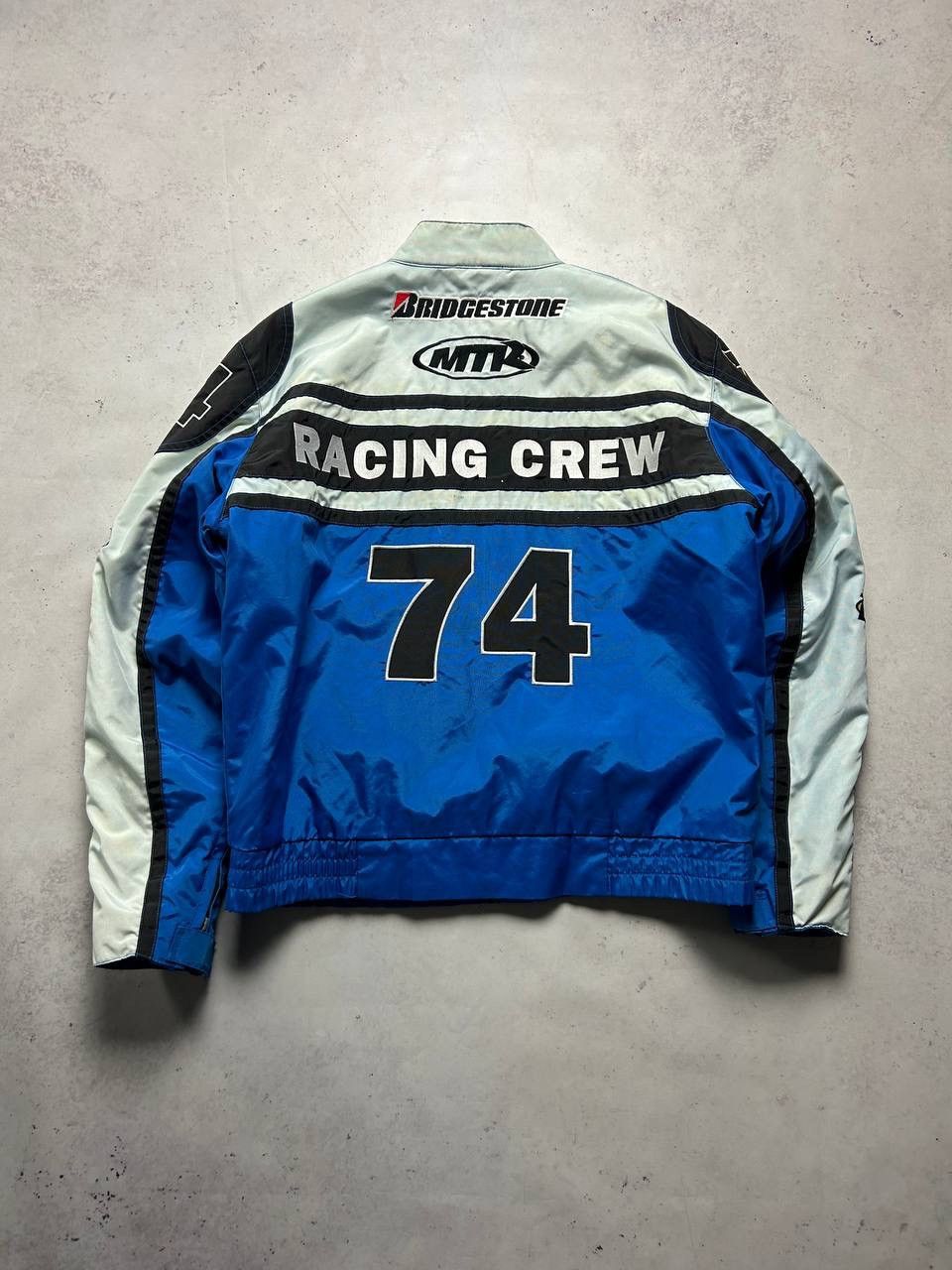 NASCAR Vintage Speed Freak Exorcist Racing Nascar Moto Jacket M Size US M / EU 48-50 / 2 - 4 Thumbnail