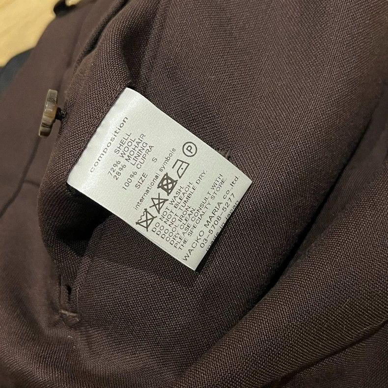 Wacko Maria WACKO MARIA SizeS Heaven Tokyo Wool pleated dress pants Size US 28 / EU 44 - 4 Thumbnail