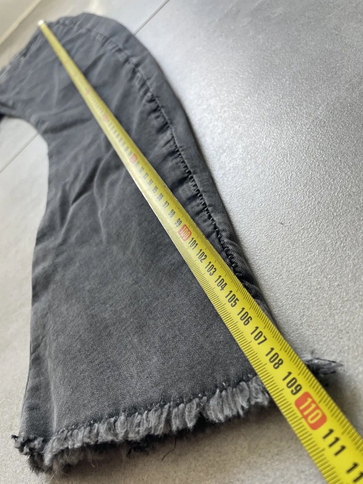 Thom Krom THOM KROM GREY MT65 DROPPED CROTCH RICK OWENS TYPE PANTS Size US 32 / EU 48 - 16 Thumbnail