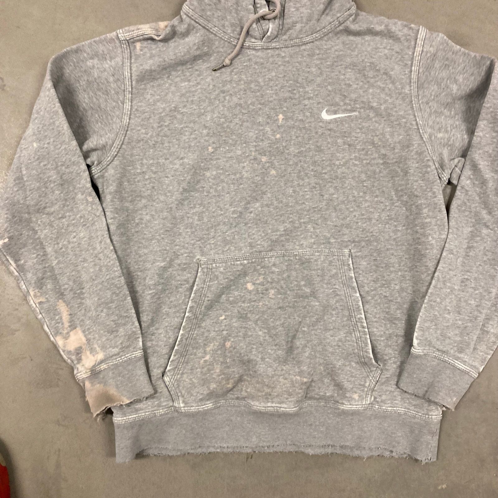 Nike × Vintage vintage y2k thrashed Nike hoodie Size US M / EU 48-50 / 2 - 4 Thumbnail