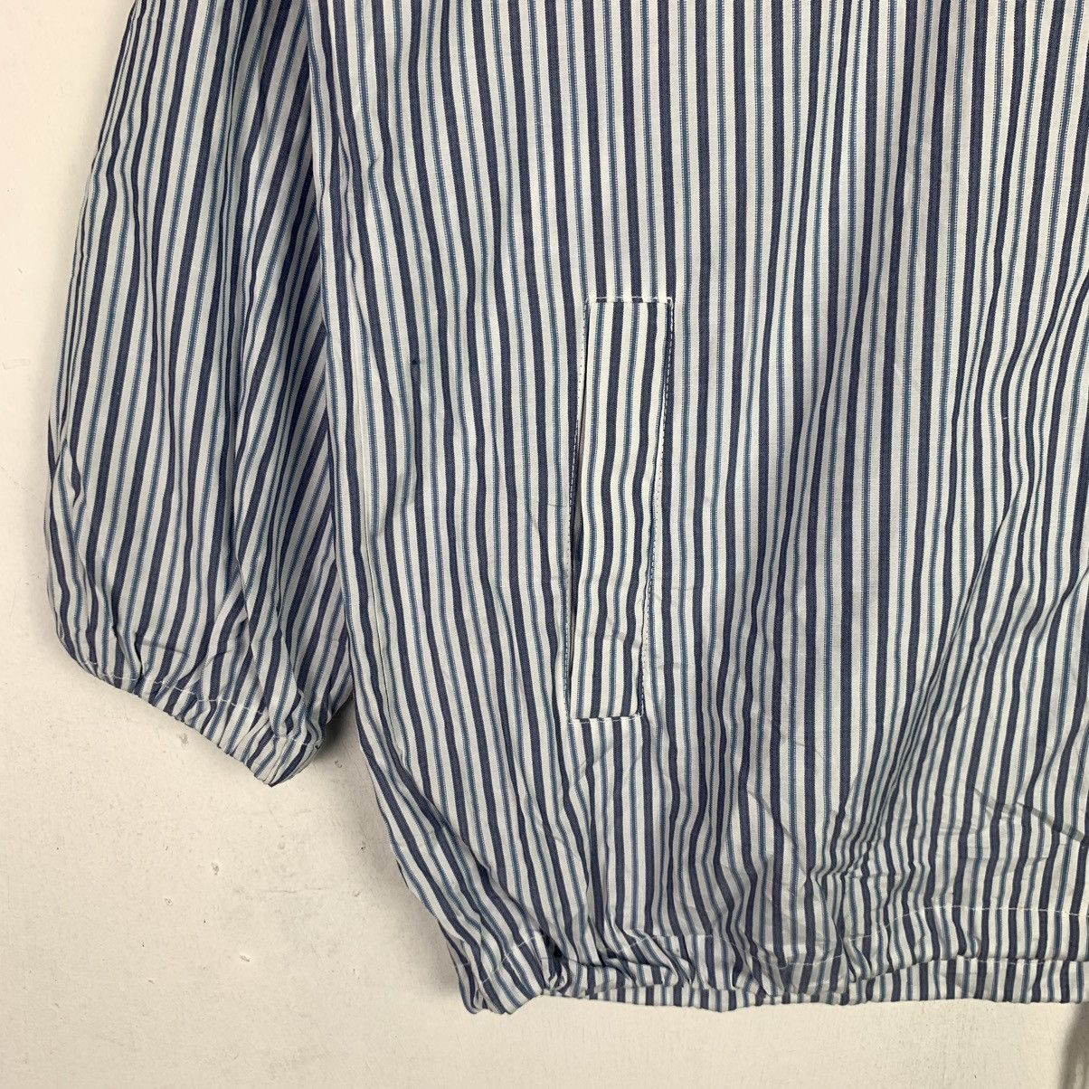 Japanese Brand Striped Full zipper Jacket with Hood Size US M / EU 48-50 / 2 - 5 Thumbnail