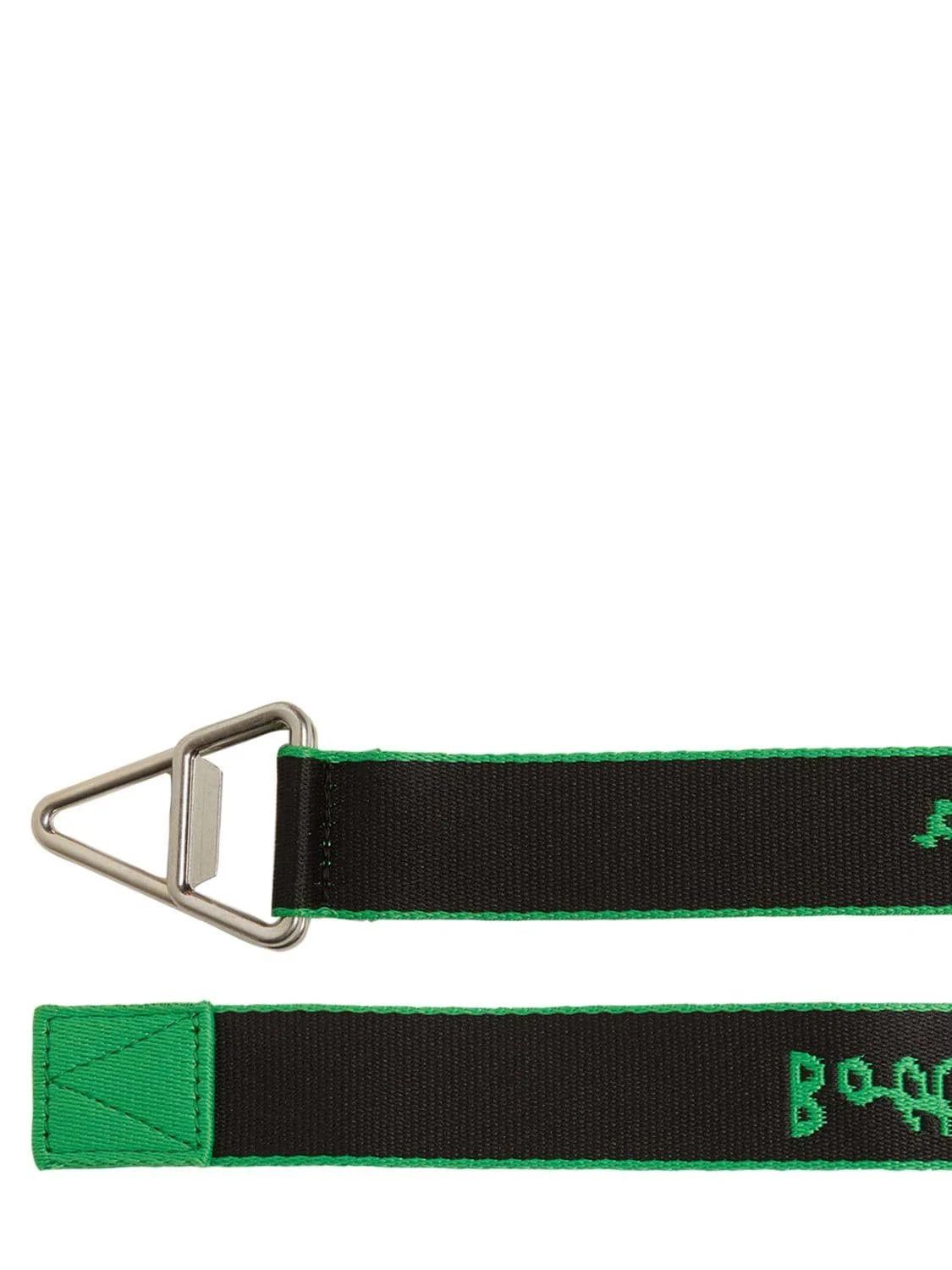 Bottega Veneta o1n1vont1224 Size: OS / Belts in Black/Green Size ONE SIZE - 4 Thumbnail