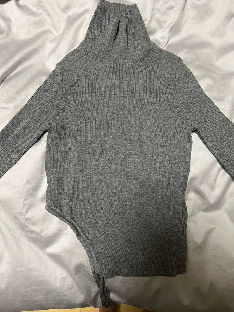 Alexander Wang Alexander Wang Gray Wool Sweater- Size S / US 4 / IT 40 - 3 Thumbnail
