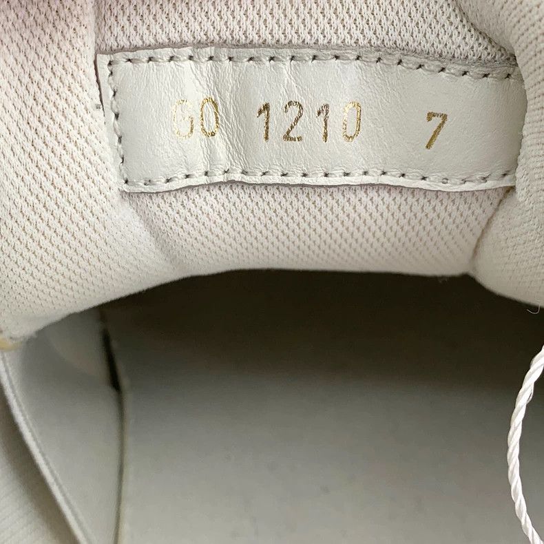 Louis Vuitton Louis Vuitton White round-toe platform lace-up sneaker Size US 8 / EU 41 - 6 Thumbnail