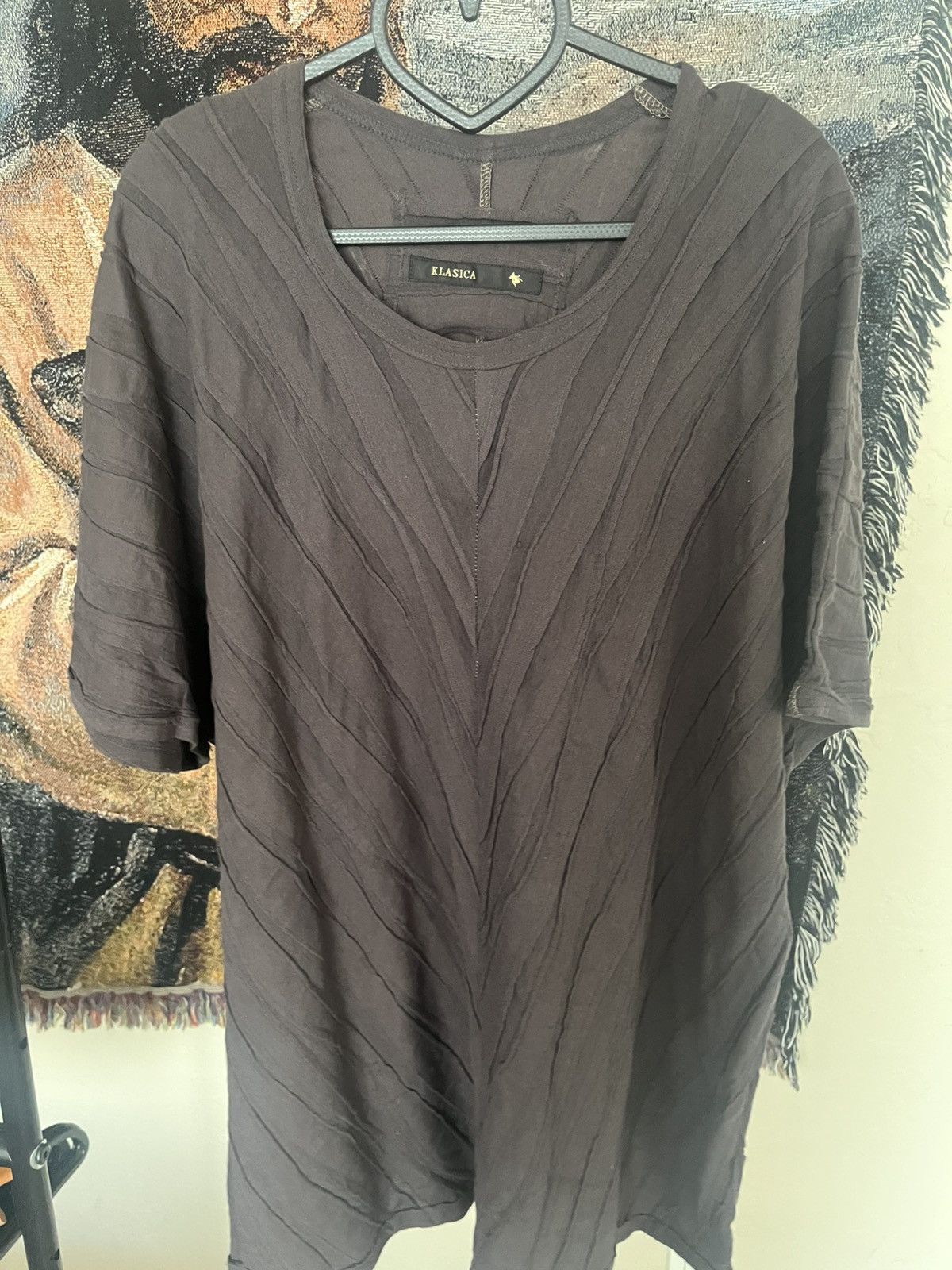KLASICA Ripple effect cut sew tee Size US XL / EU 56 / 4 - 1 Thumbnail