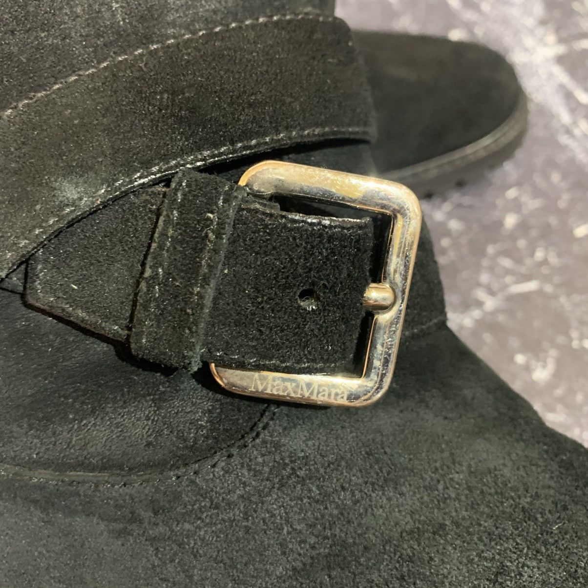 Max Mara Max Mara Women’s Suede Black Boots size 36 Size US 6 / IT 36 - 8 Thumbnail