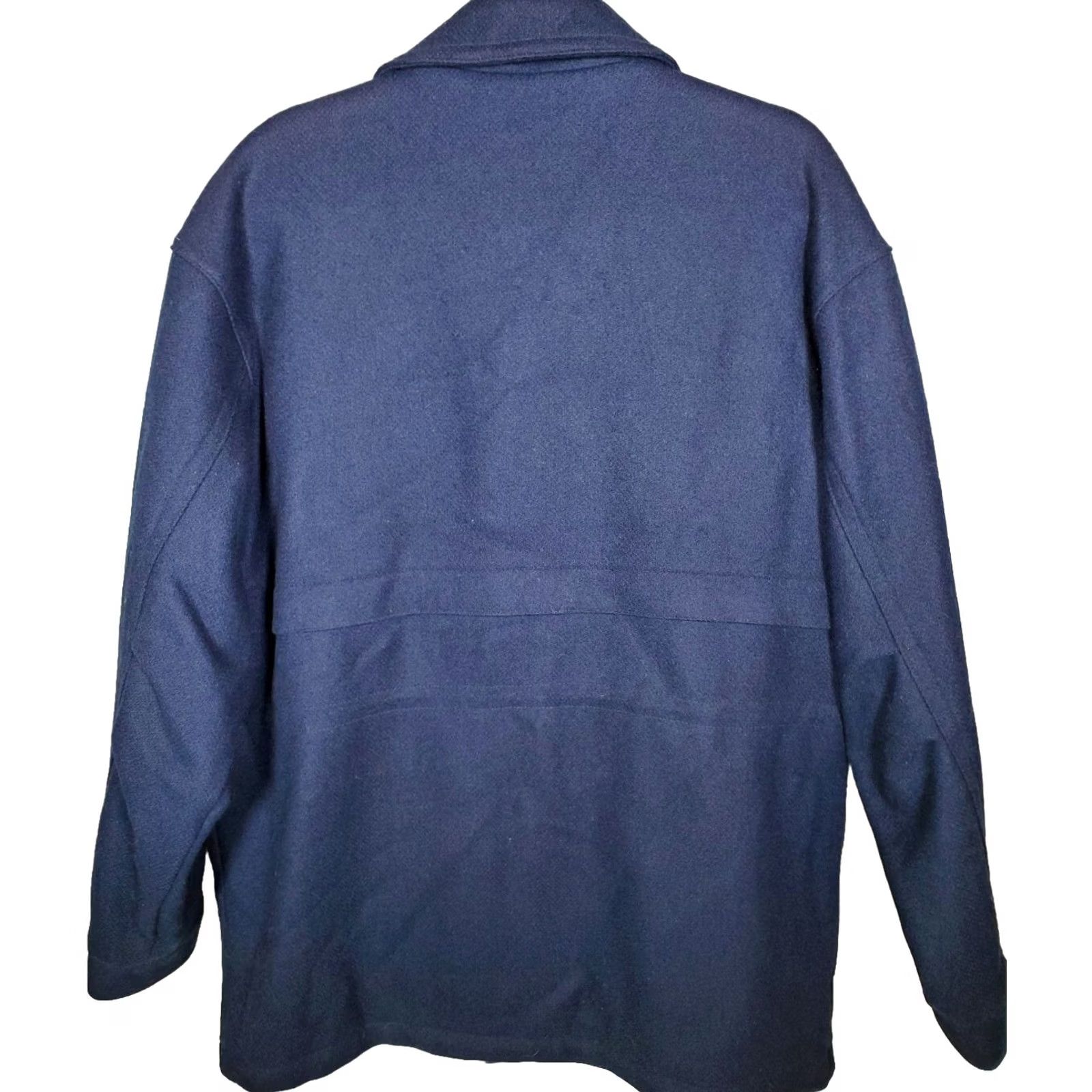 Pendleton VINTAGE Pendleton Field Jacket Navy Blue Wool Lined Insulated M Men Size US M / EU 48-50 / 2 - 3 Thumbnail
