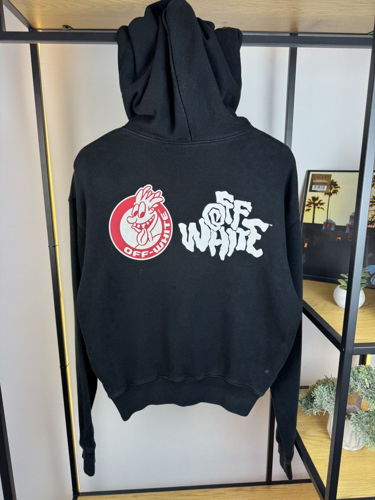 Off-White × Virgil Abloh Off-White SS21 Red Tongue Out Over Logo Printing Loose Fit Size XS / US 0-2 / IT 36-38 - 12 Thumbnail