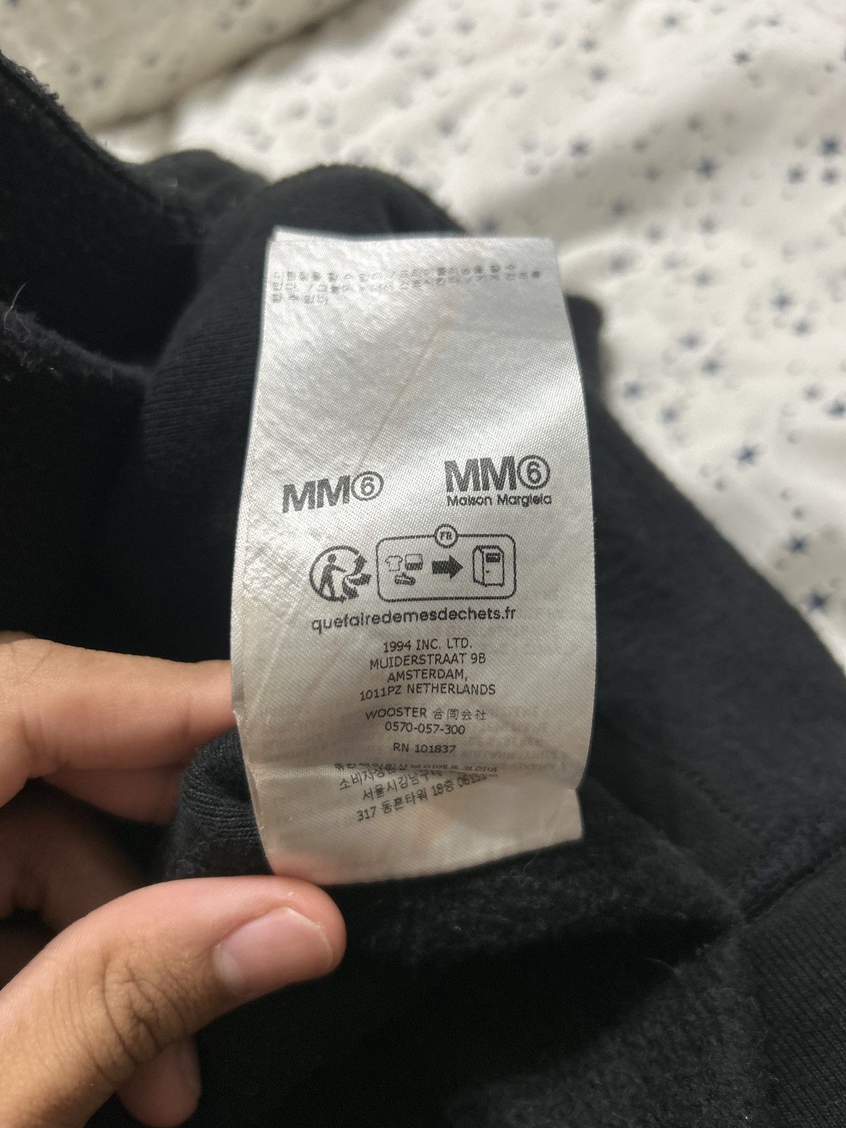 Maison Margiela × Supreme Supreme MM6 Maison Margiela Foil Box Logo Hoodie Black Sz M Size US M / EU 48-50 / 2 - 10 Thumbnail