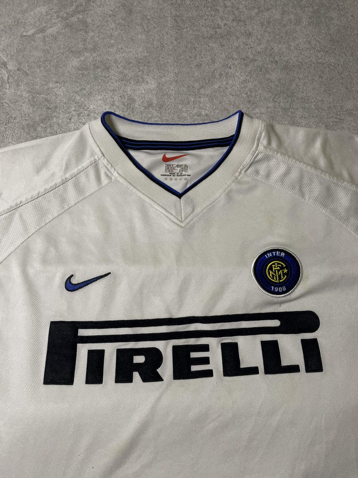 Nike Inter Milan 1999/00 Away Football Shirt Top Kit Jersey Size US M / EU 48-50 / 2 - 7 Thumbnail
