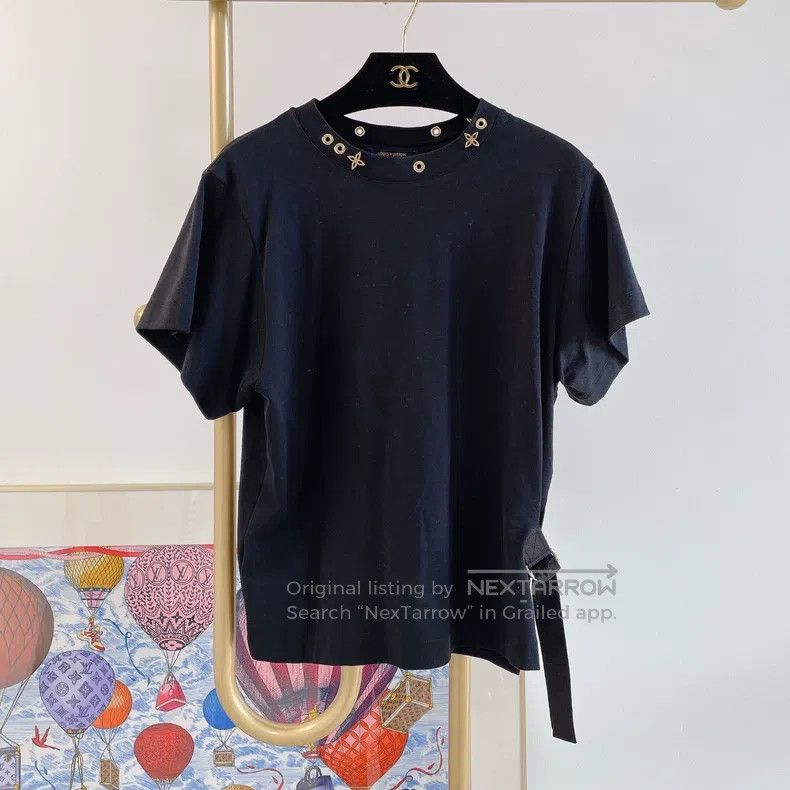 Louis Vuitton Louis Vuitton Black T-shirt Size US S / EU 44-46 / 1 - 1 Thumbnail