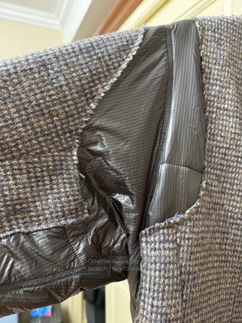 Needles Needles size L Down and wool patchwork suit jacket Size 40L - 4 Thumbnail