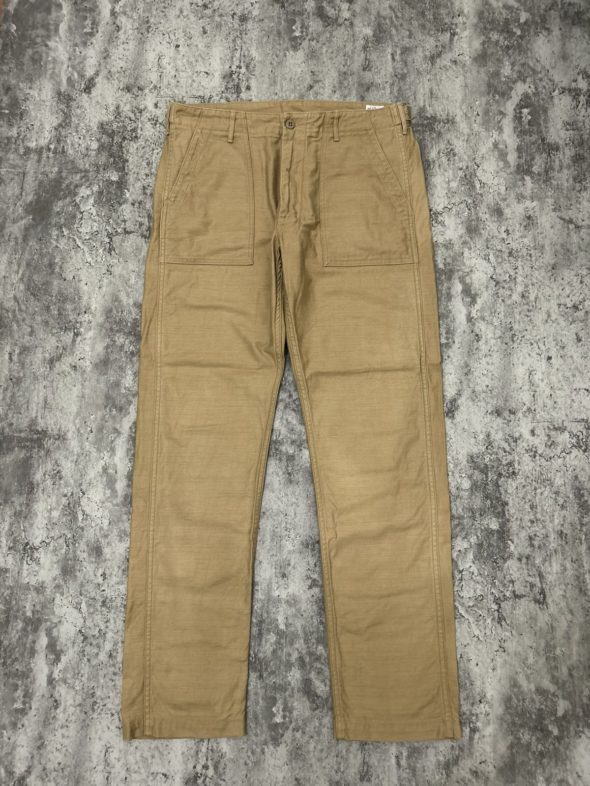 image of Orslow Fatigue Pans in Khaki, Men's (Size 34)