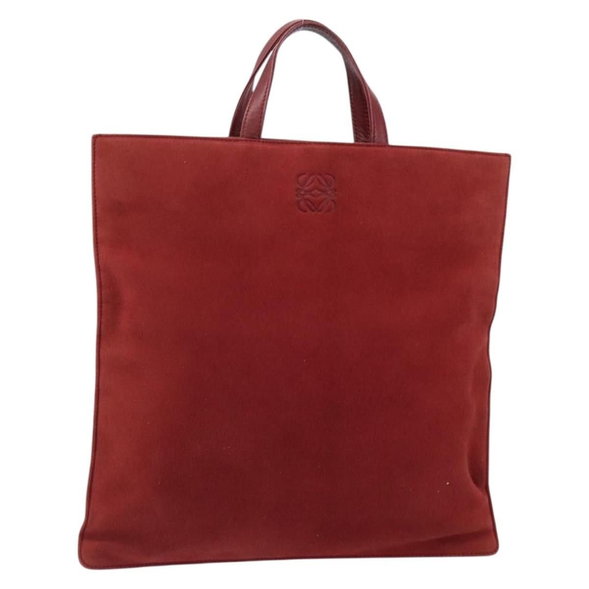 Loewe Loewe Anagram Tote Suede Size ONE SIZE - 1 Thumbnail