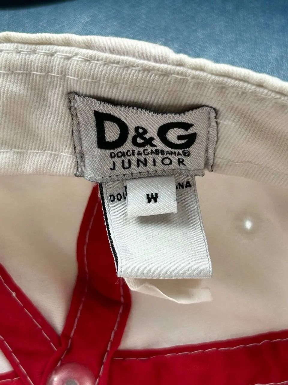 Dolce & Gabbana Dolce & Gabbana Junior logo white cap kids Size M Size ONE SIZE - 6 Thumbnail